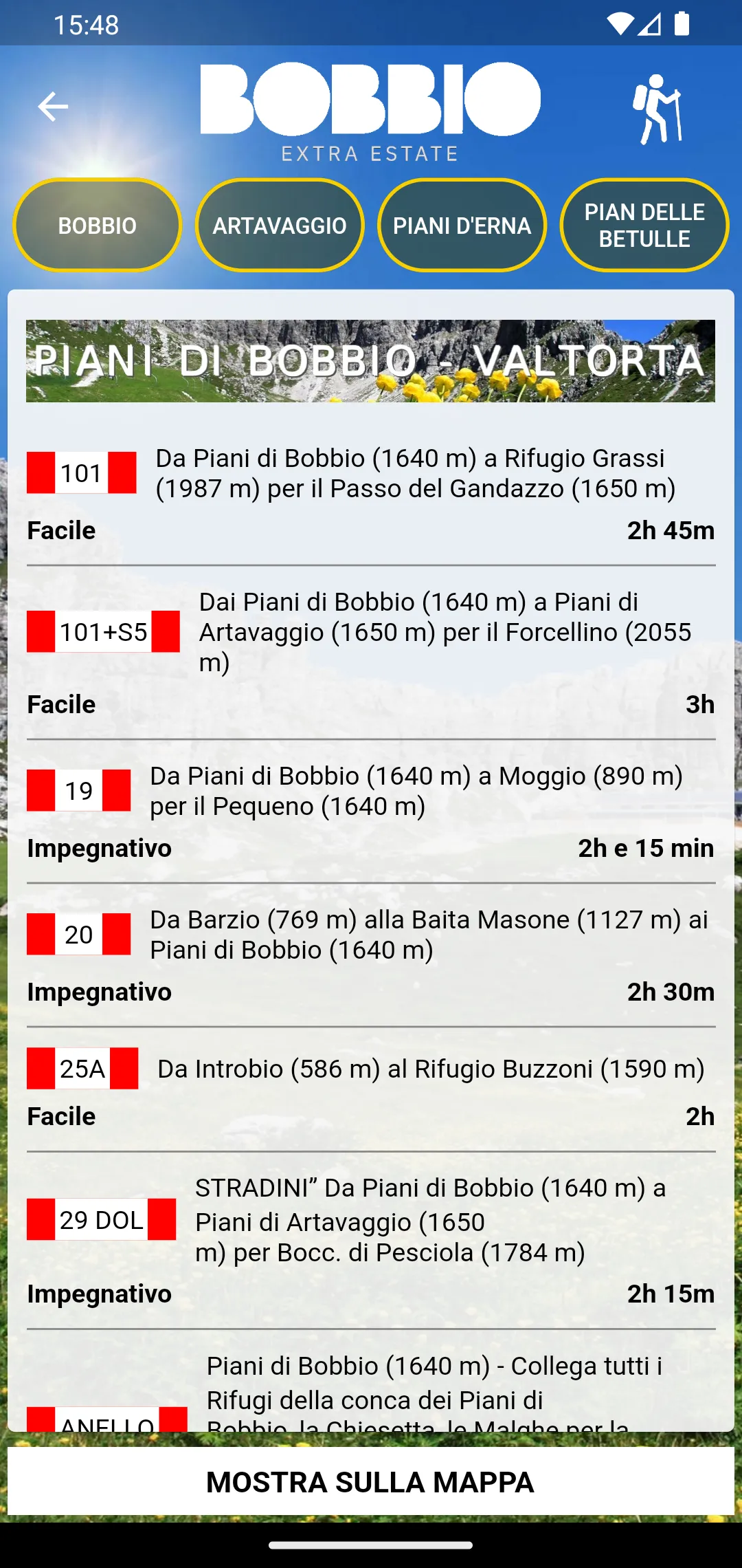 Piani di Bobbio | Indus Appstore | Screenshot