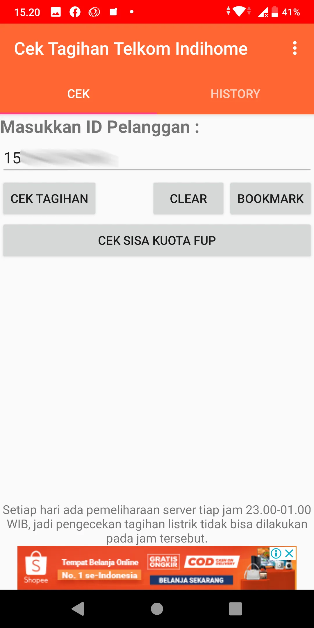 Cek Tagihan Telkom Indihome | Indus Appstore | Screenshot