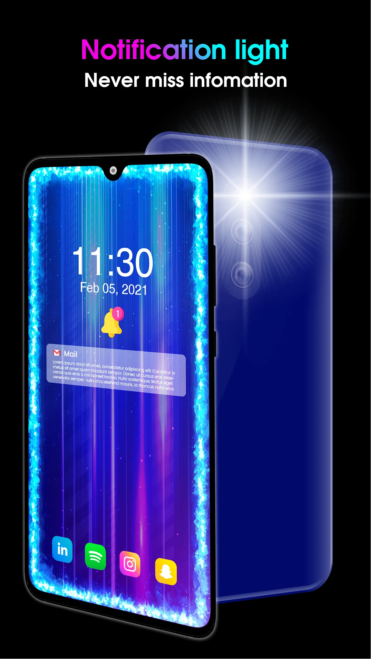 Edge Lighting: LED Borderlight | Indus Appstore | Screenshot