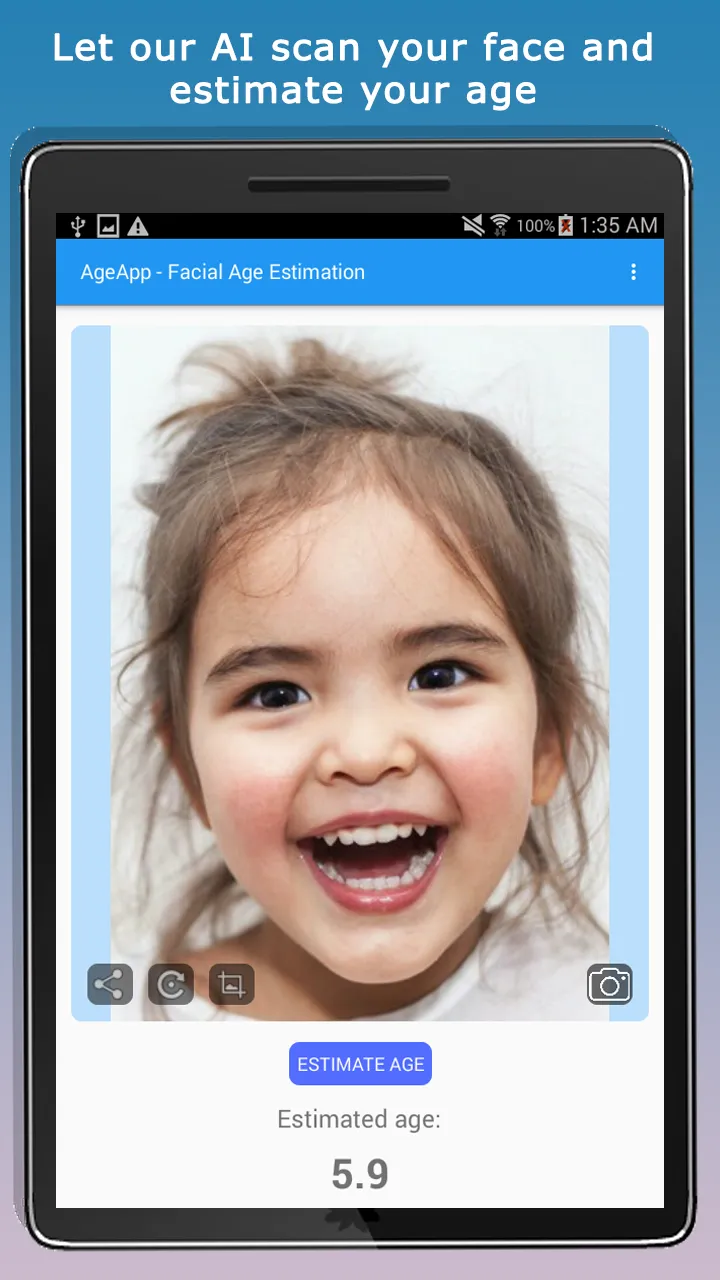 AgeScan - Facial Age Predictor | Indus Appstore | Screenshot