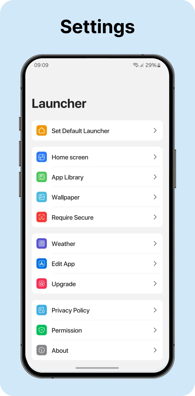 Launcher OS by Grice | Indus Appstore | Screenshot