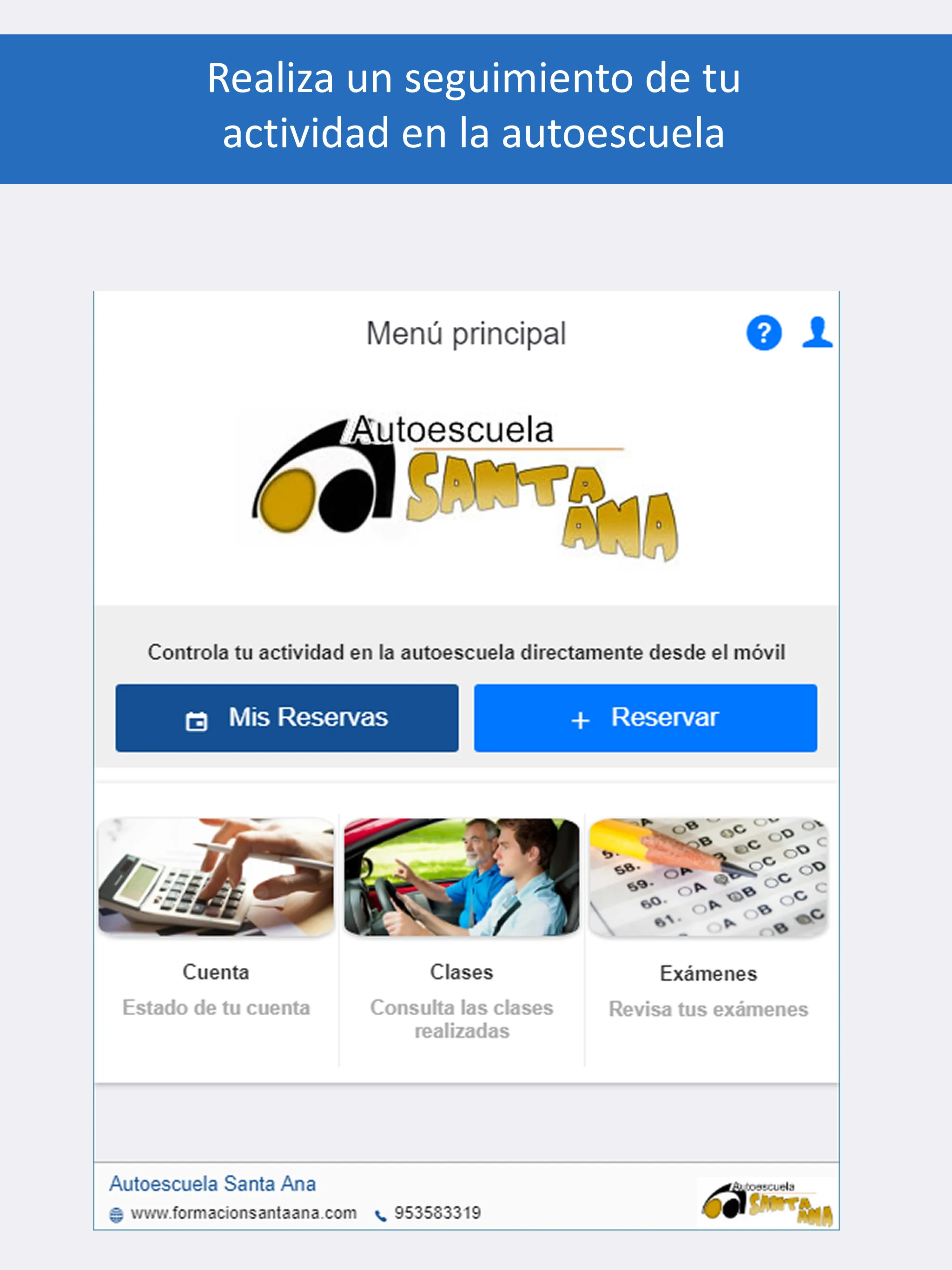 Autoescuelas Alumno | Indus Appstore | Screenshot