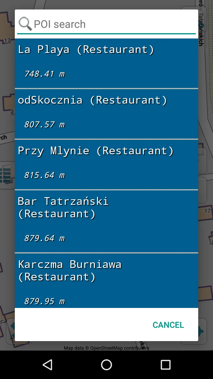 Map of Zakopane offline | Indus Appstore | Screenshot