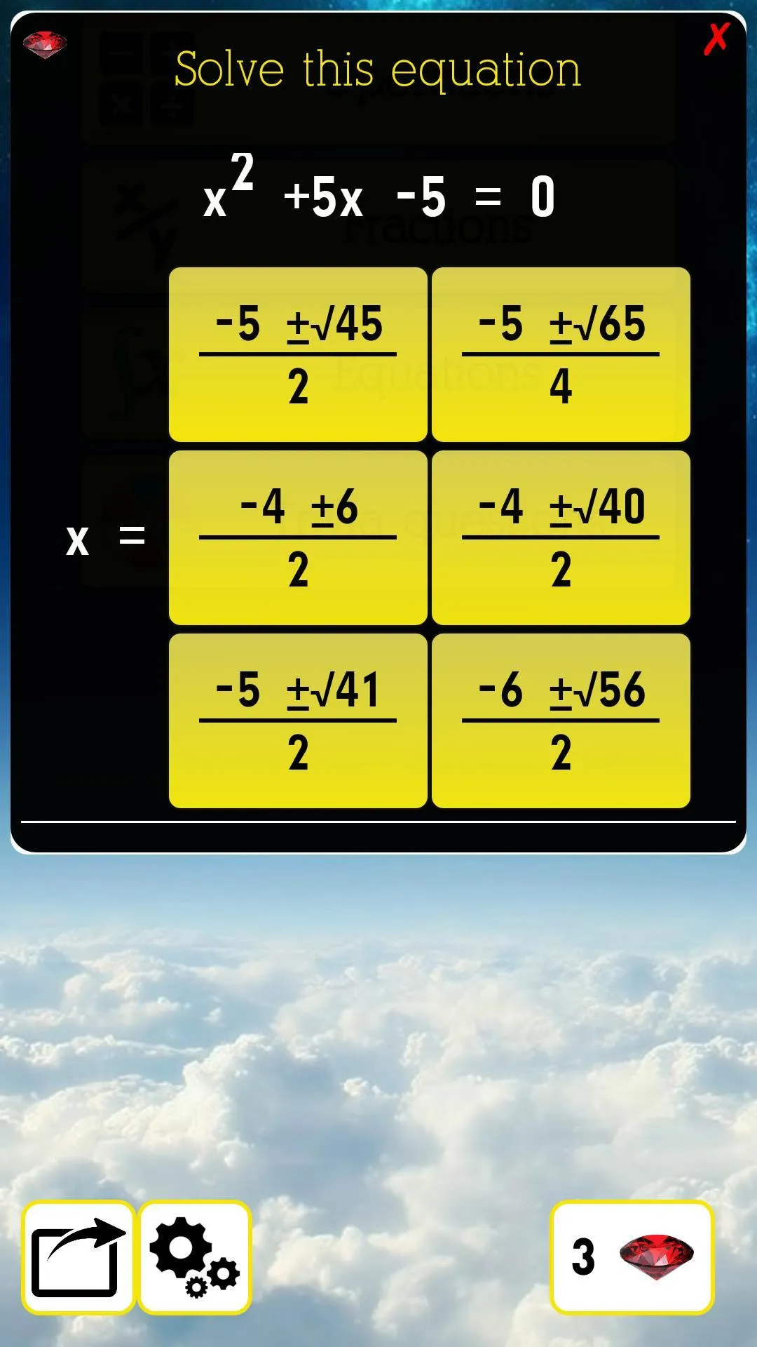 Math Operations - Equations -  | Indus Appstore | Screenshot