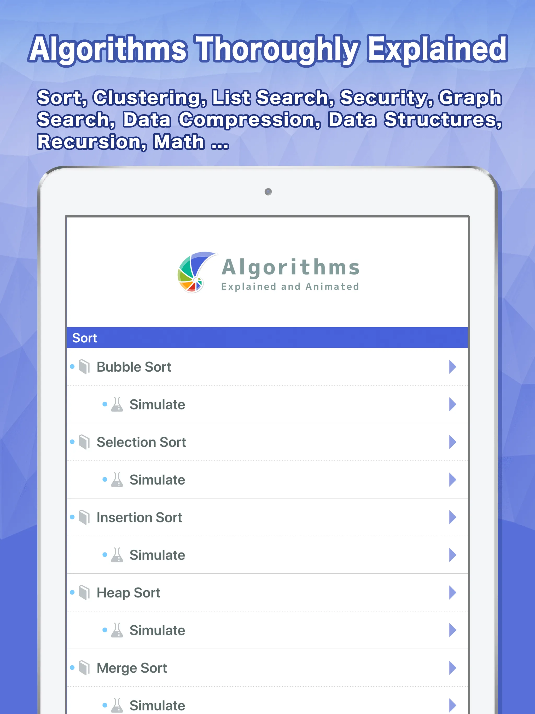 Algorithms: Explained and Anim | Indus Appstore | Screenshot