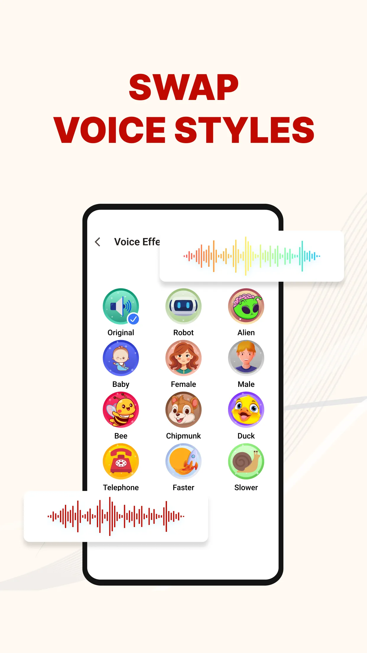 Voice Recorder, Sound Changer | Indus Appstore | Screenshot