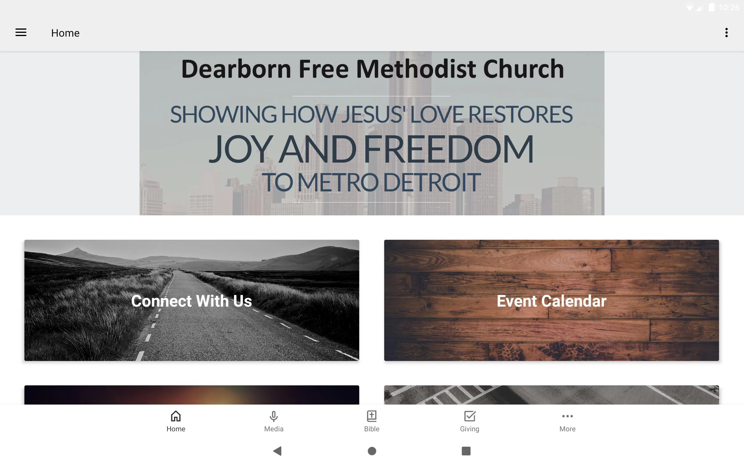 Dearborn Free Methodist Church | Indus Appstore | Screenshot