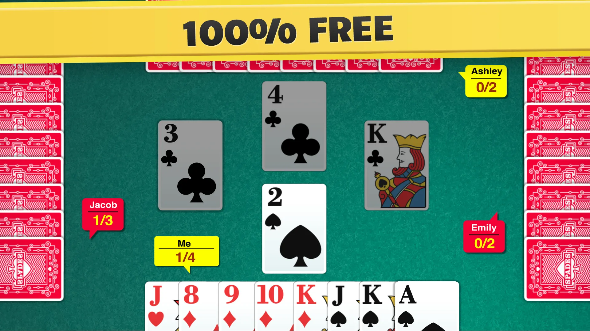 Spades - Classic Card Game | Indus Appstore | Screenshot