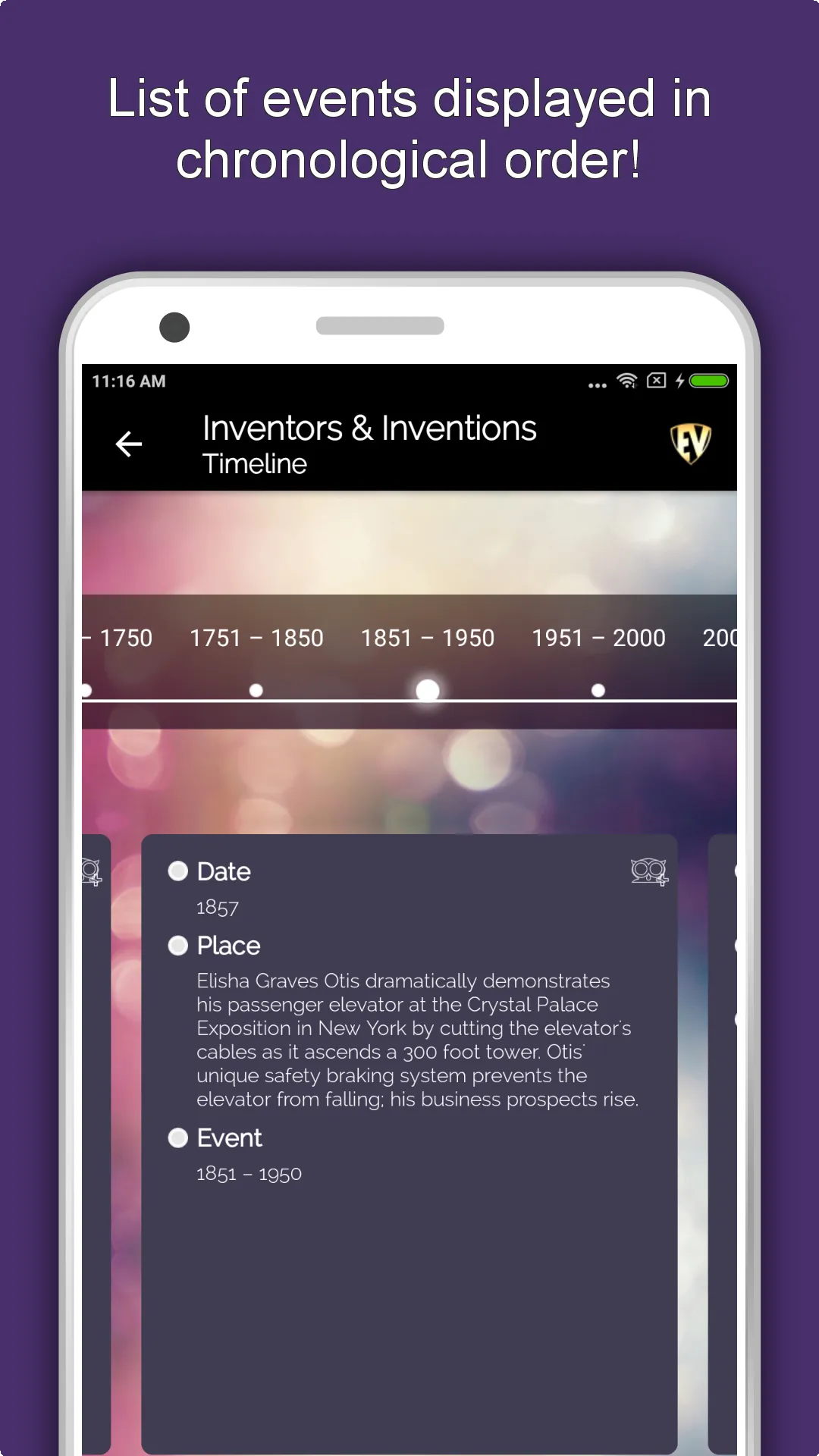 Inventions and Inventors App | Indus Appstore | Screenshot