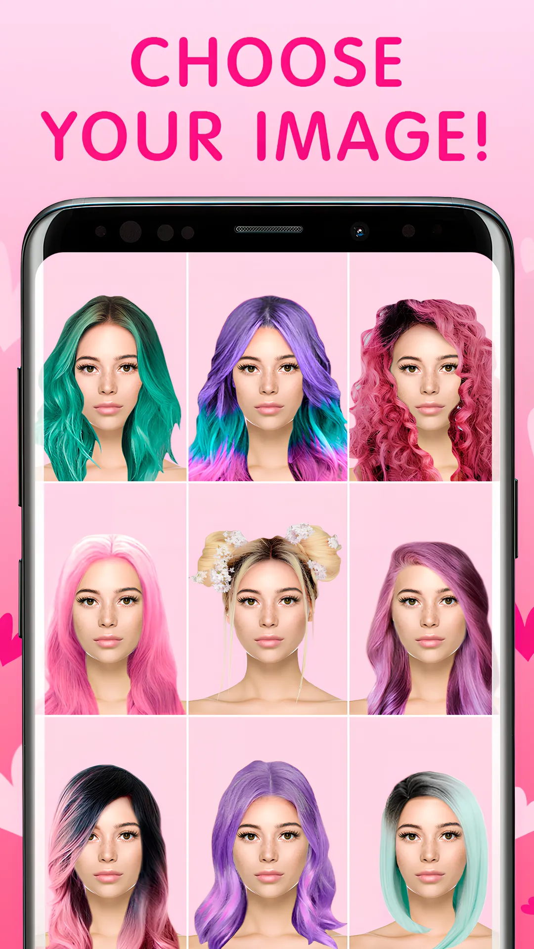 Pink Hair | Indus Appstore | Screenshot