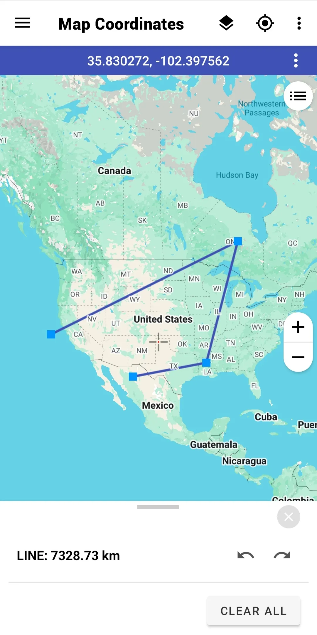 Latitude Longitude Coordinates | Indus Appstore | Screenshot