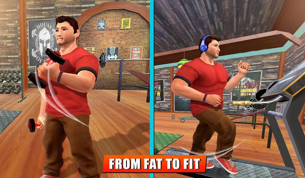 Fat Boy Gym Fitness Games | Indus Appstore | Screenshot