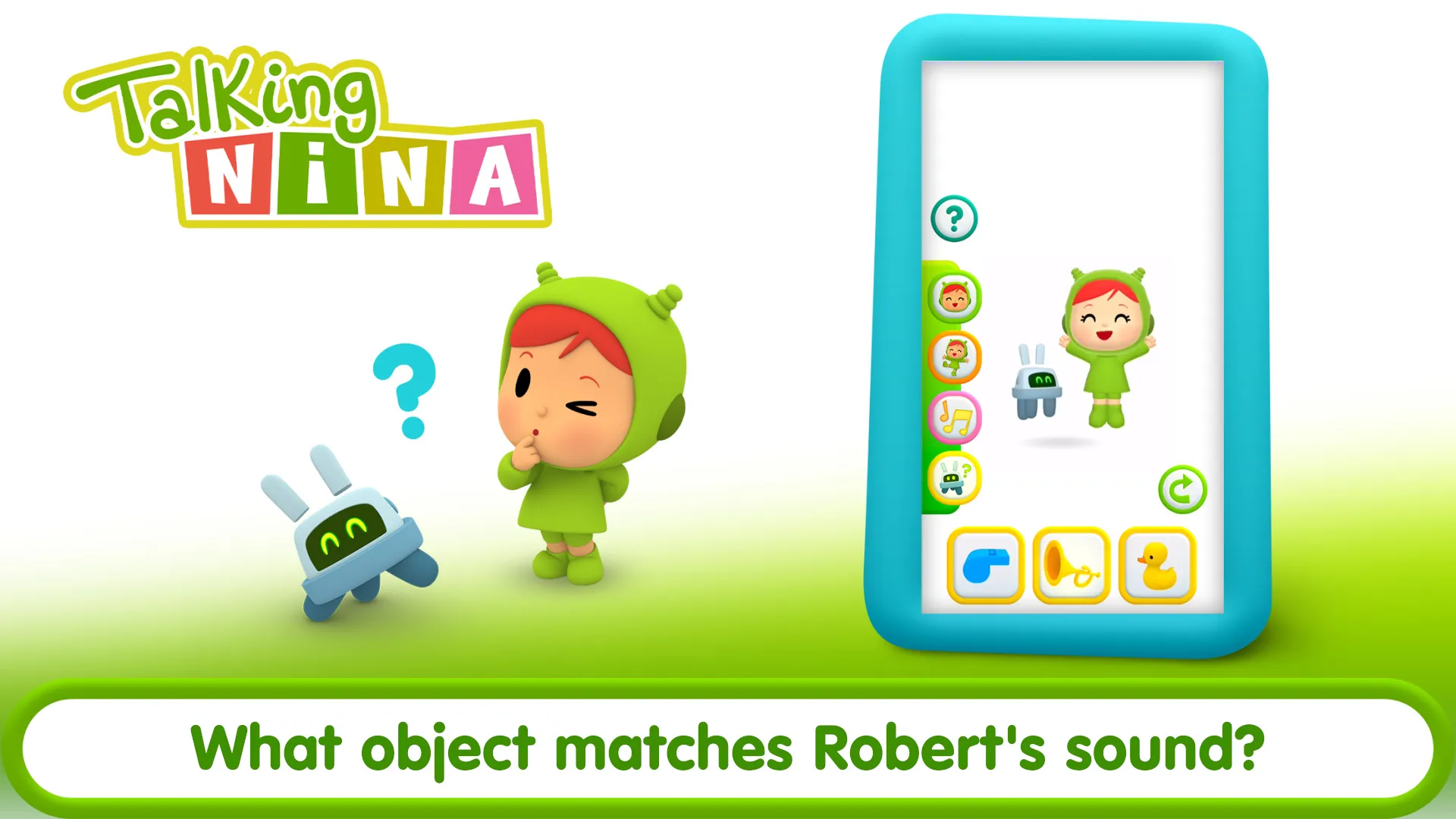 Talking Pocoyo: My friend Nina | Indus Appstore | Screenshot