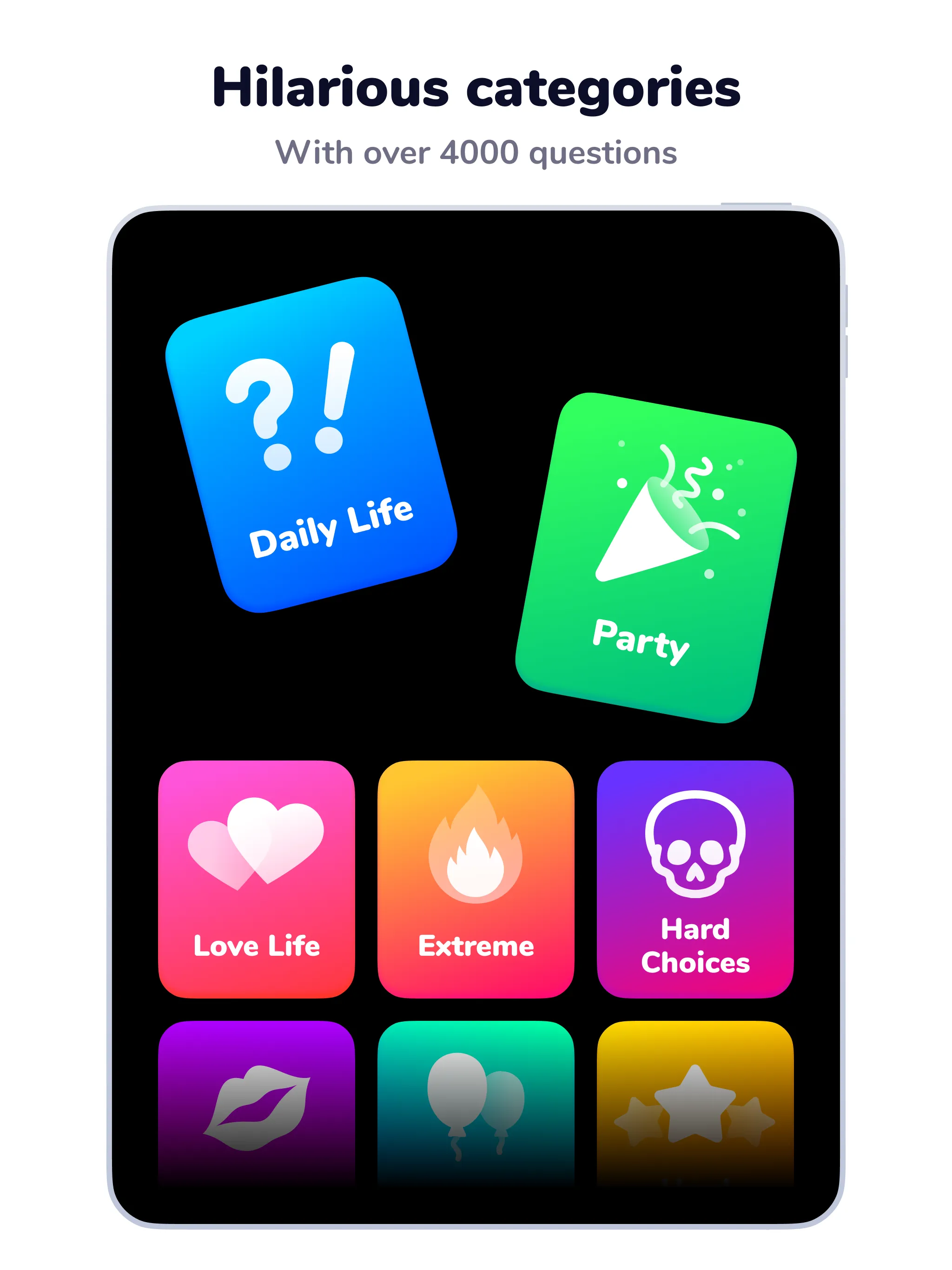 Dilemmaly - Would you rather? | Indus Appstore | Screenshot