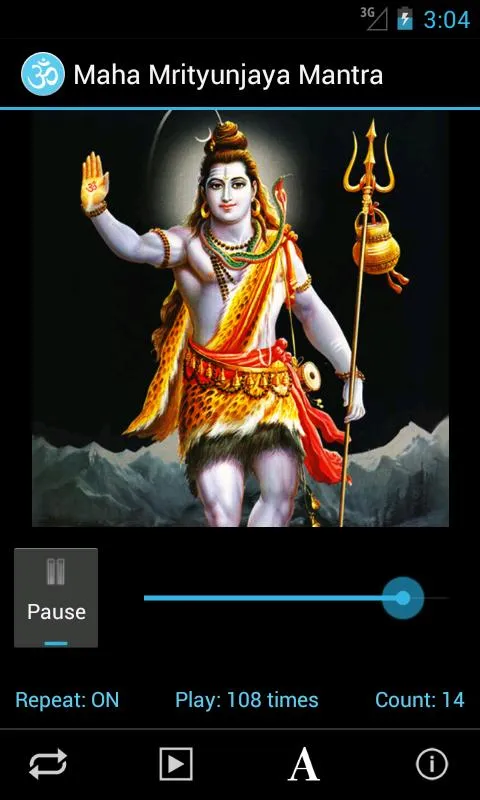 Maha Mrityunjaya Mantra | Indus Appstore | Screenshot