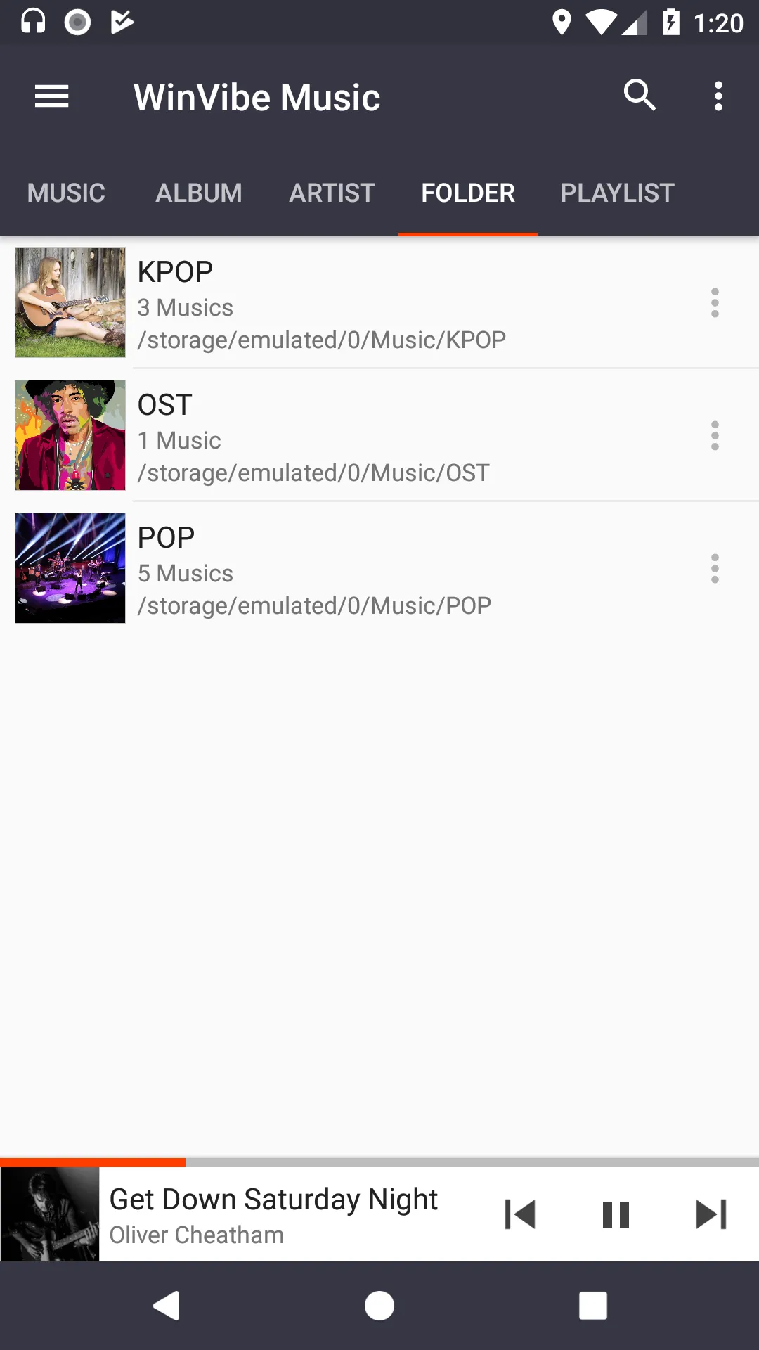 WinVibe Music Player | Indus Appstore | Screenshot