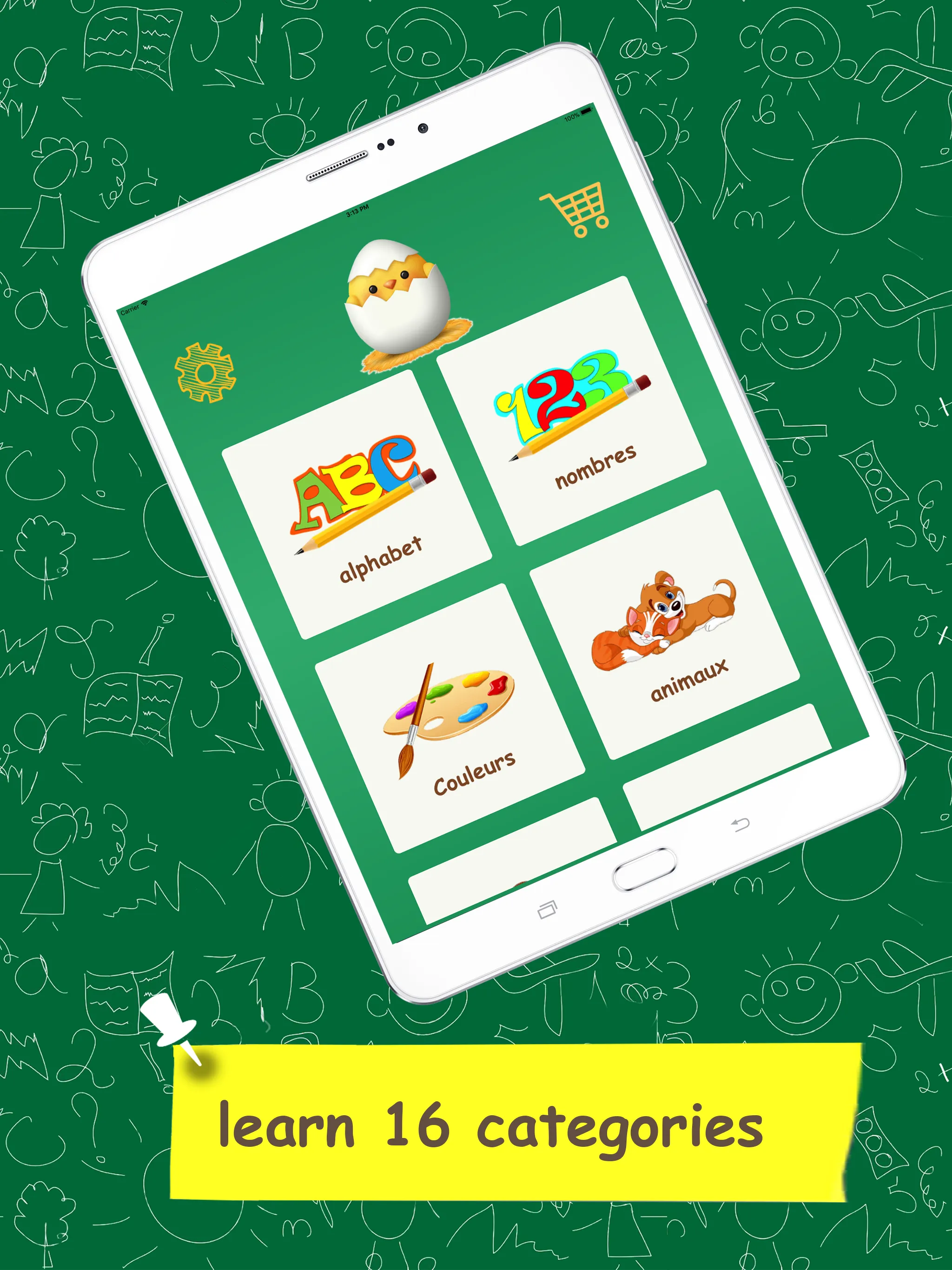 Learn French Vocabulary - Kids | Indus Appstore | Screenshot