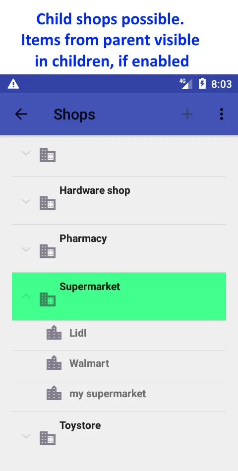 JShopper Shopping List | Indus Appstore | Screenshot