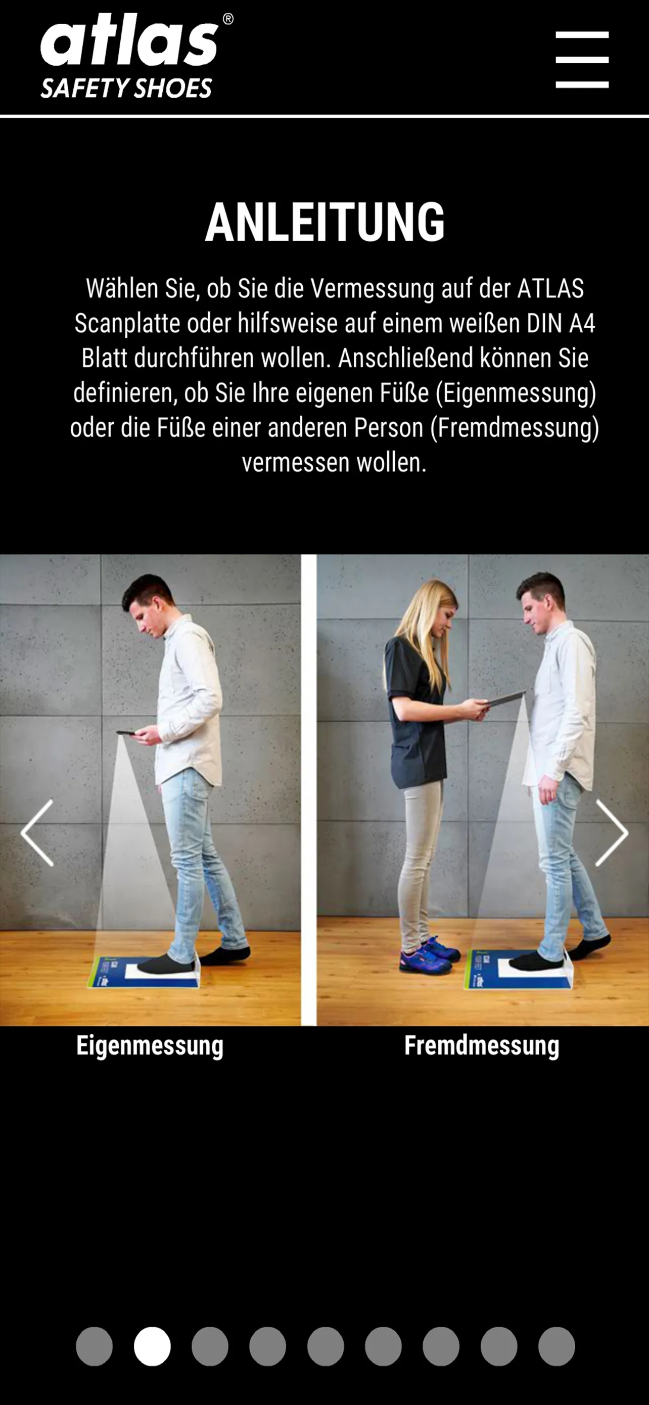 ATLAS – scan your feet! | Indus Appstore | Screenshot