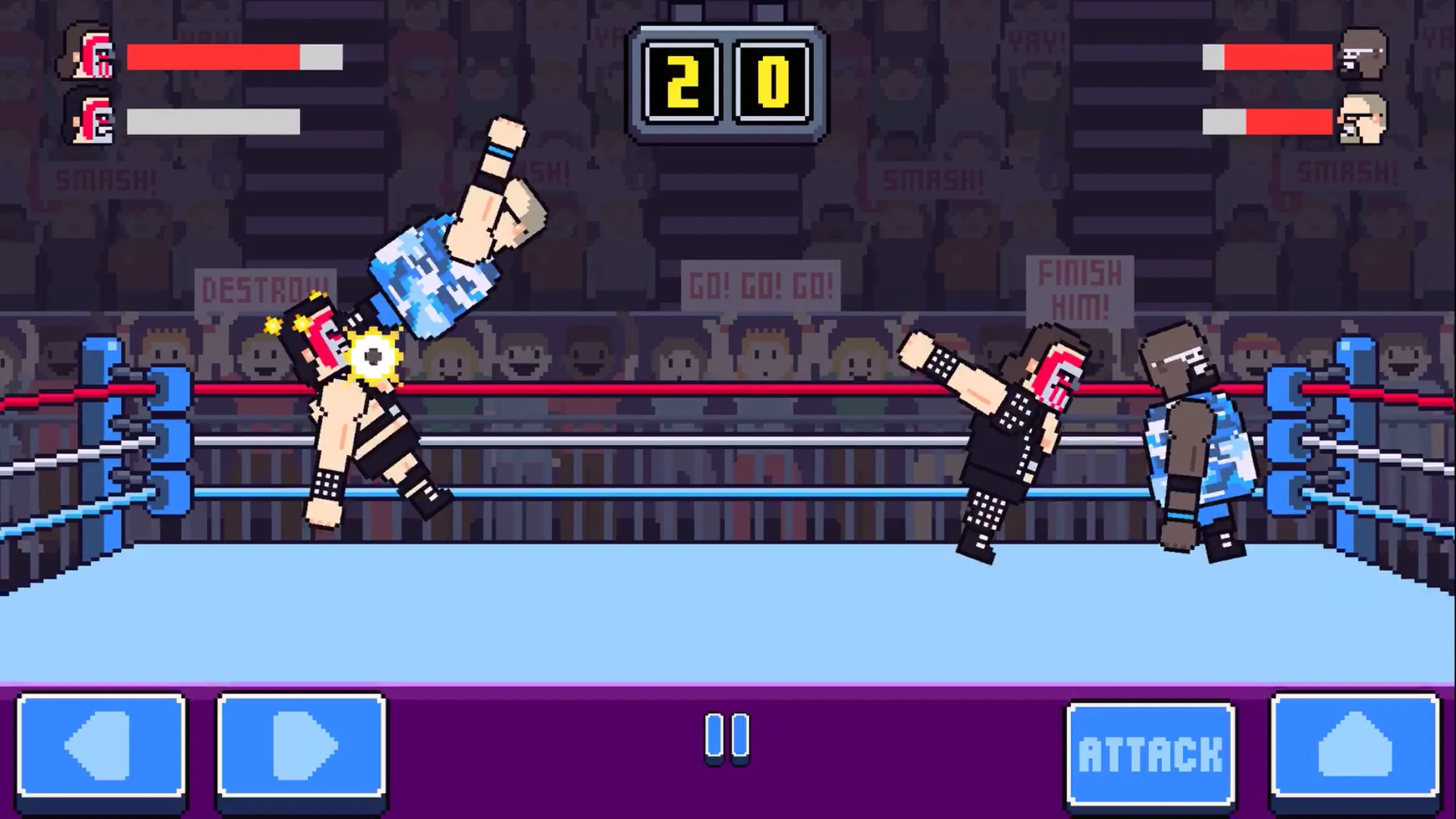 Rowdy Wrestling | Indus Appstore | Screenshot