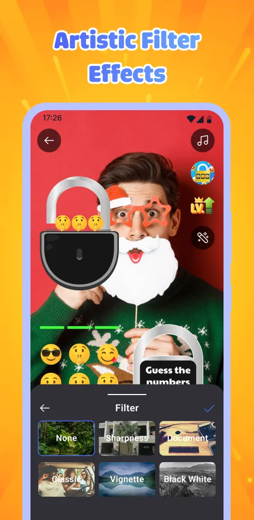 Lock Code Filter Fun Challenge | Indus Appstore | Screenshot