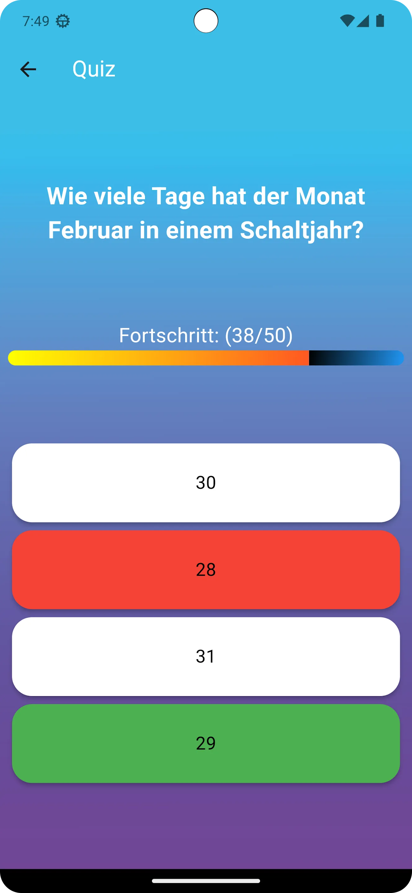 Idiotentest - Deutsch | Indus Appstore | Screenshot