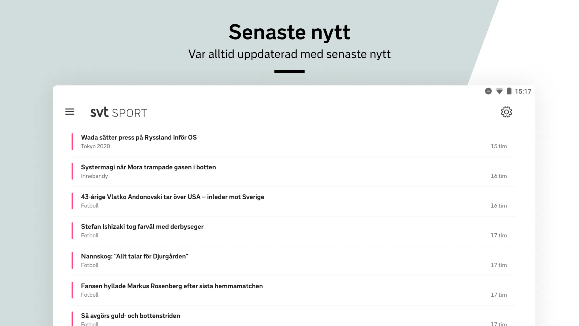 SVT Sport | Indus Appstore | Screenshot