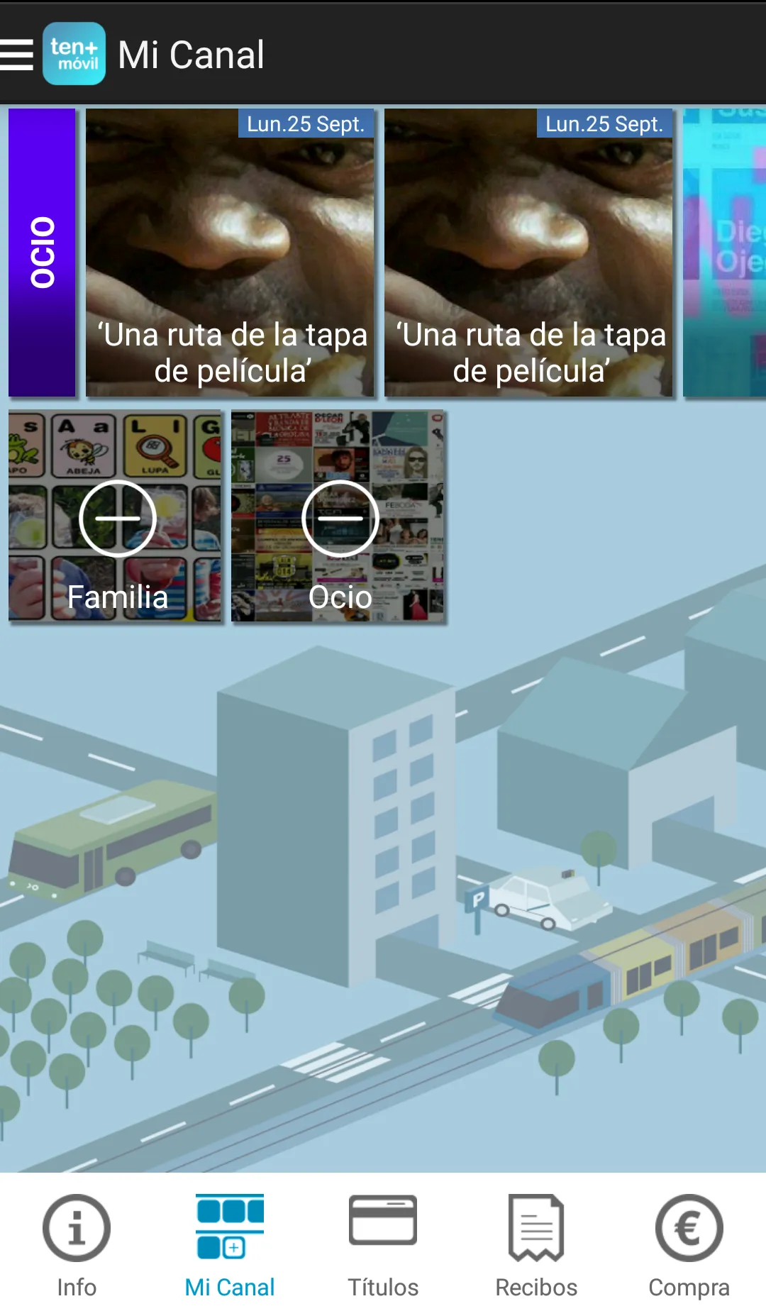 ten+móvil (Vía-Móvil) | Indus Appstore | Screenshot