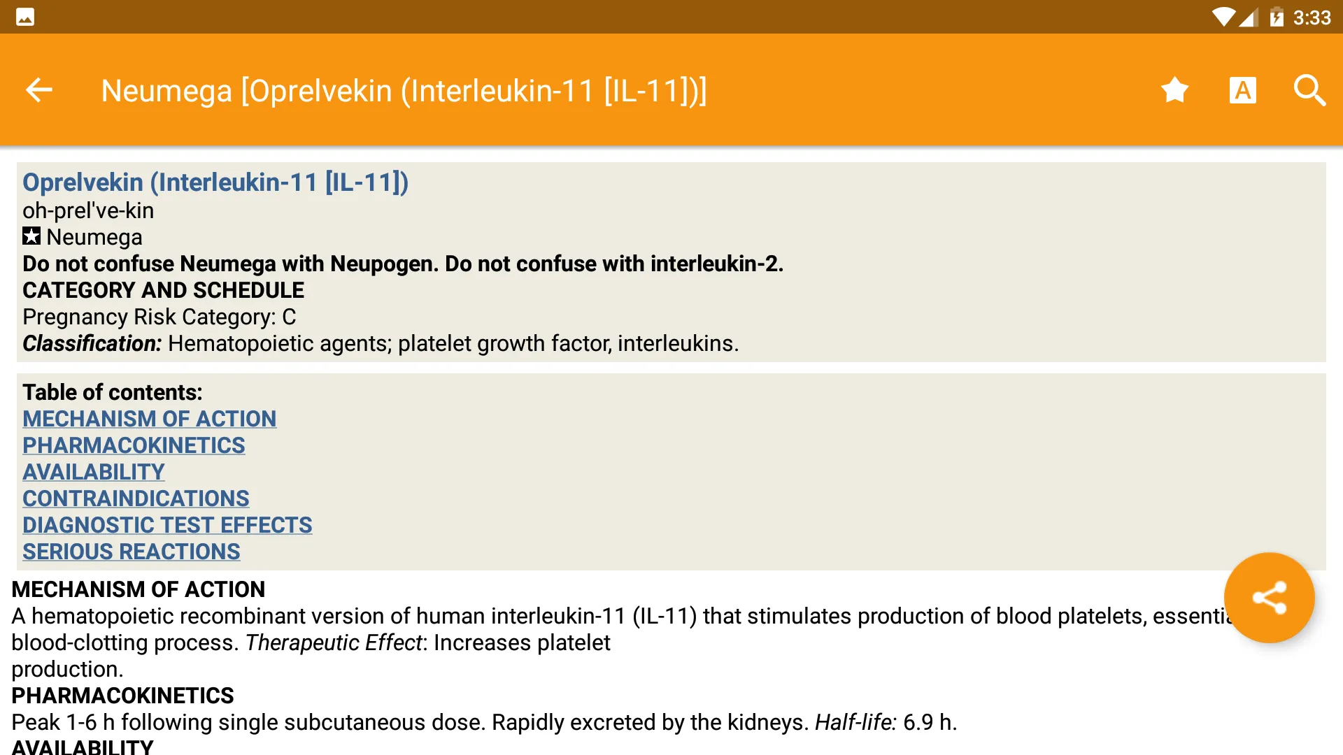 Mosby's Drug Reference | Indus Appstore | Screenshot