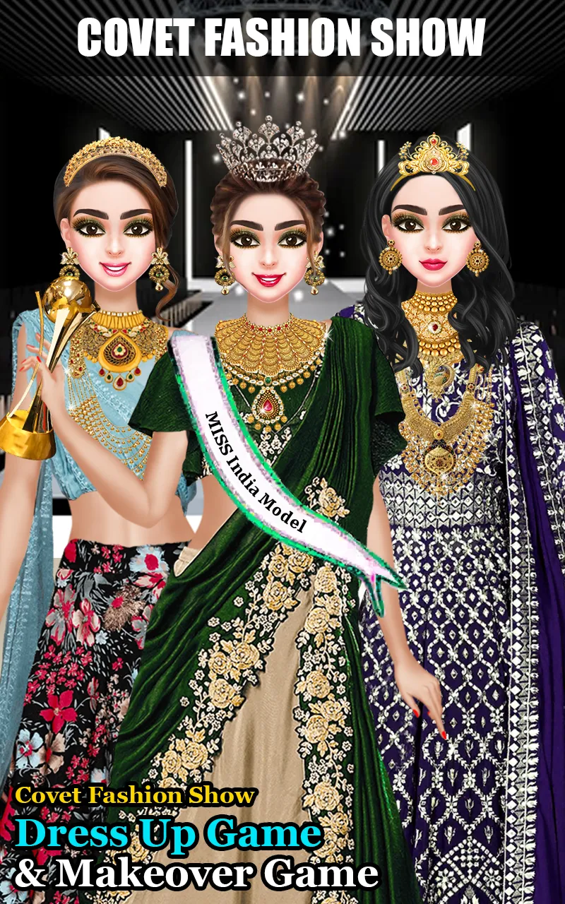 Fashion Show Game: Makeup Game | Indus Appstore | Screenshot