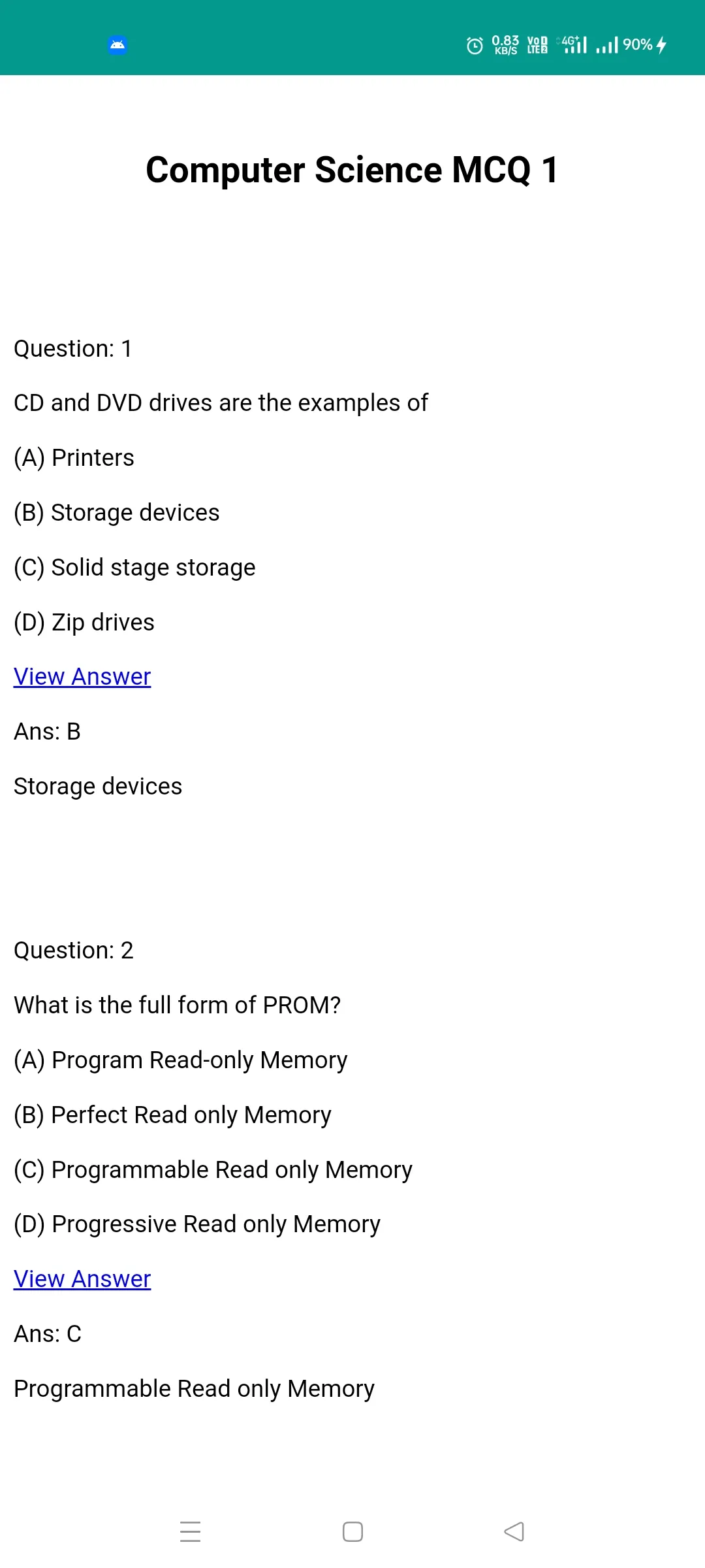 Class 11 Computer Science | Indus Appstore | Screenshot