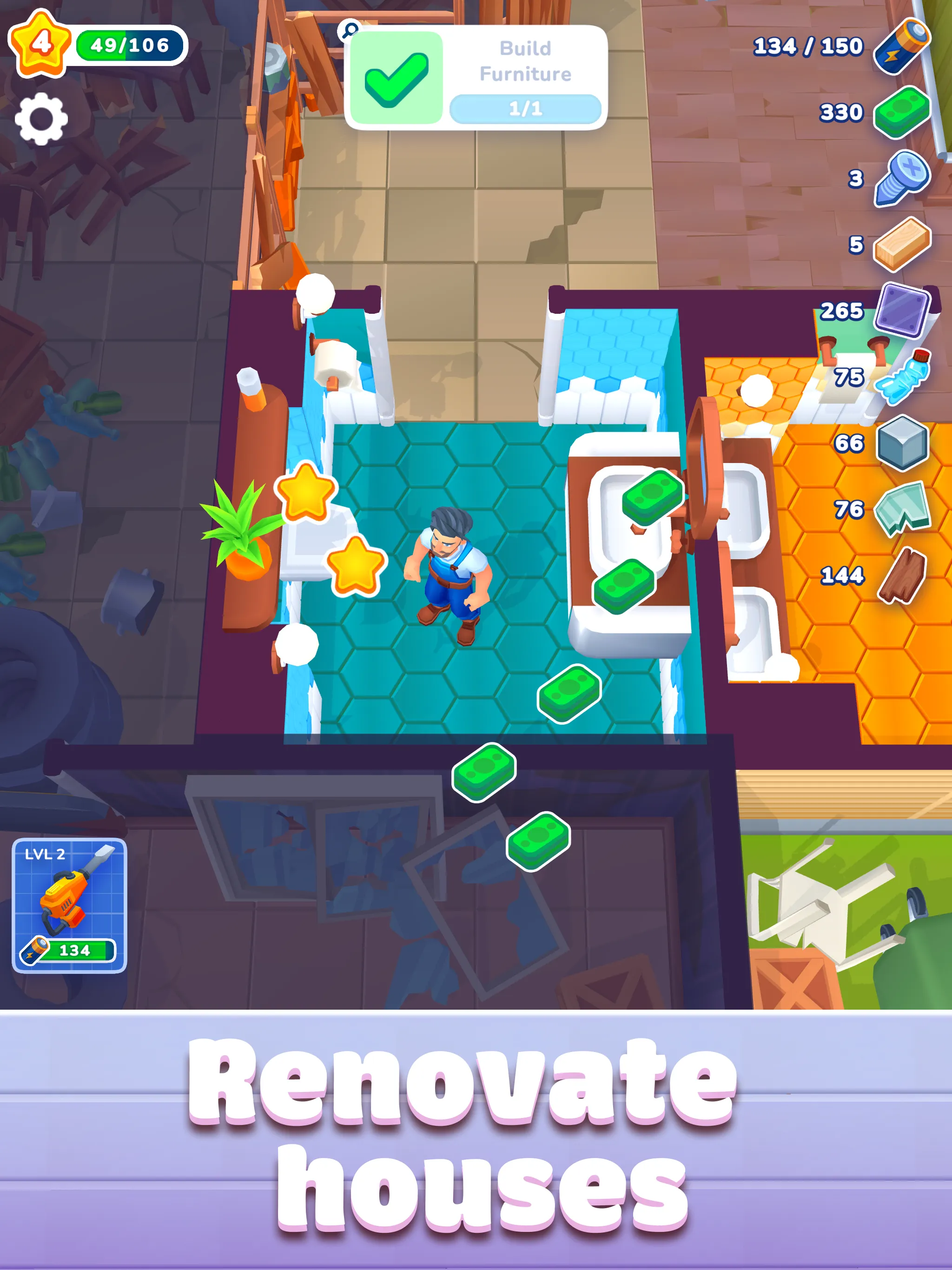 Renovation Day: House Makeover | Indus Appstore | Screenshot