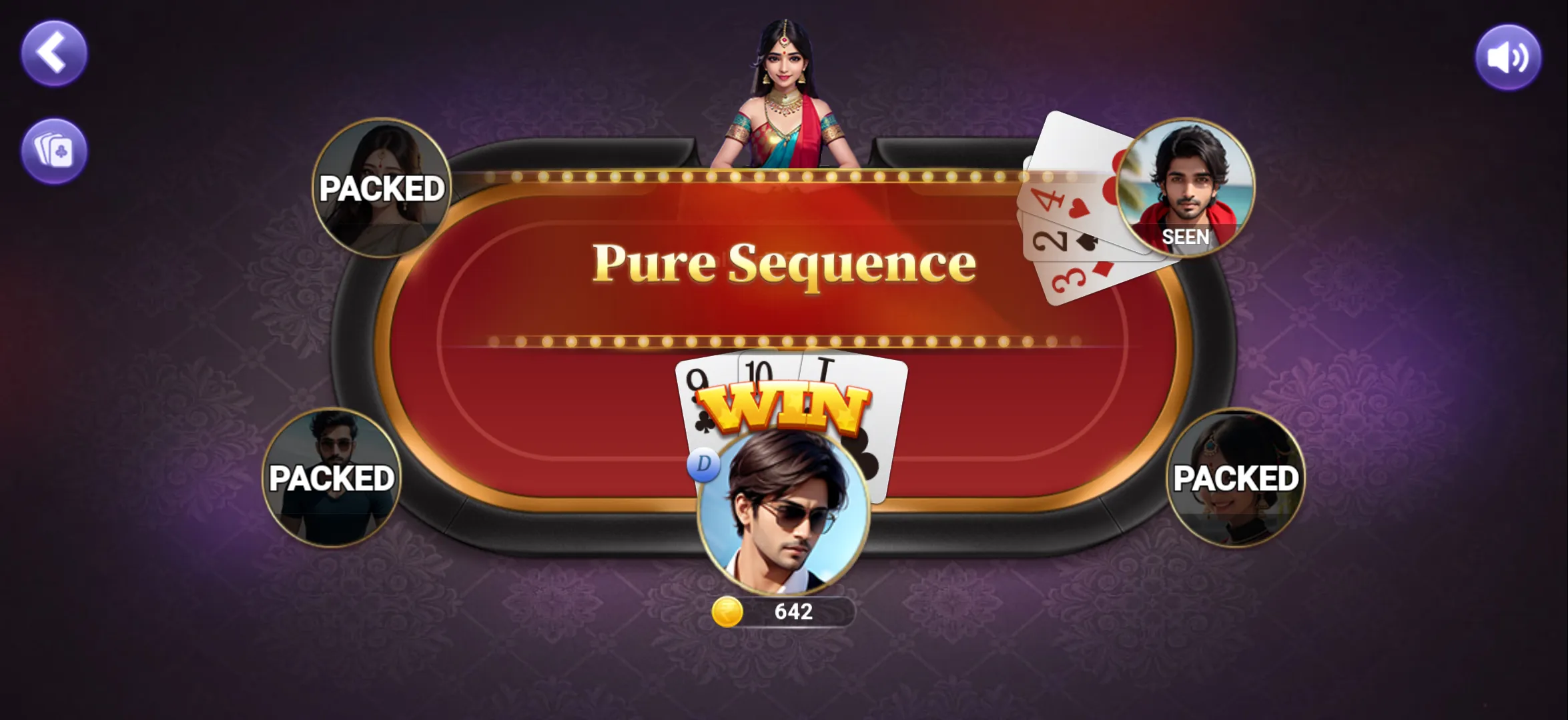Teen Patti Offline:3 Patti | Indus Appstore | Screenshot