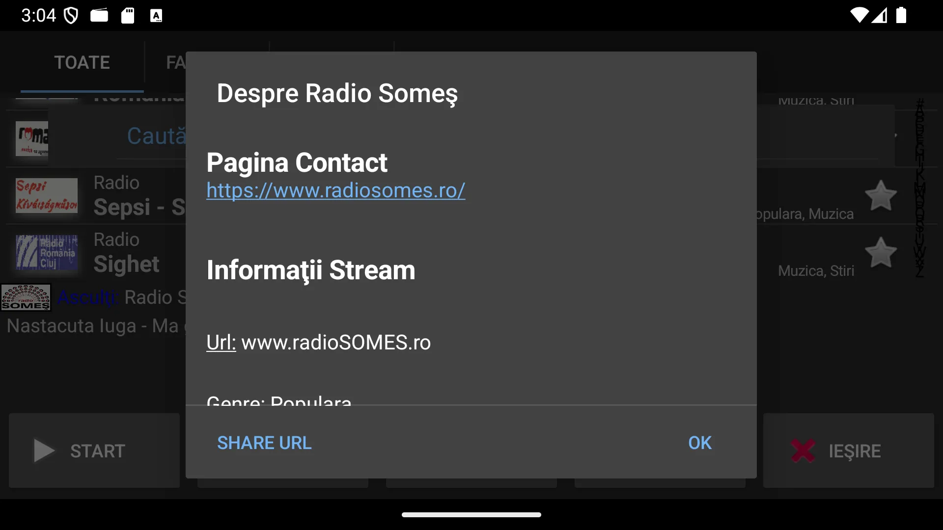 Radiouri din Romania online | Indus Appstore | Screenshot