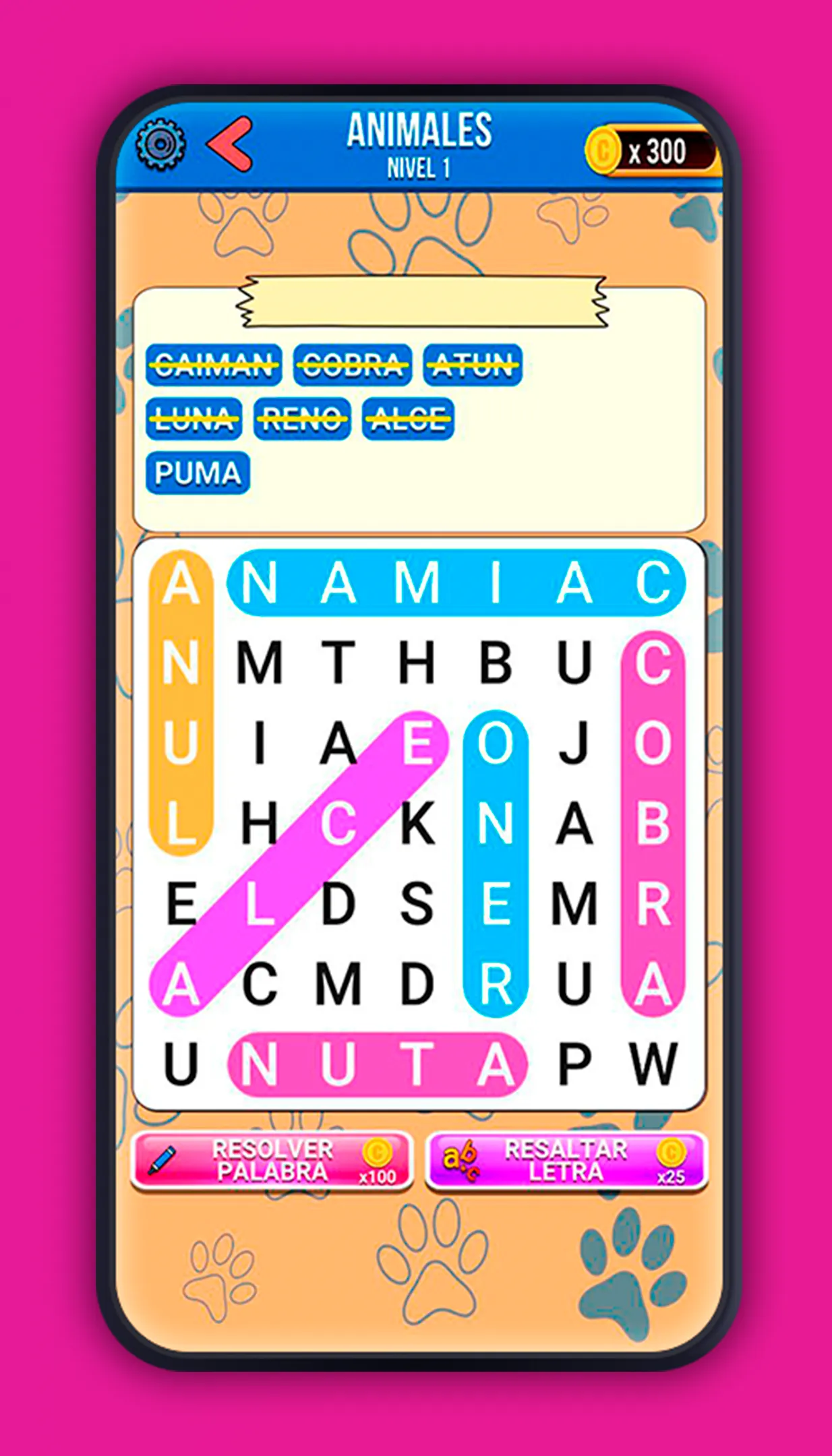 Sopa De Letras | Indus Appstore | Screenshot