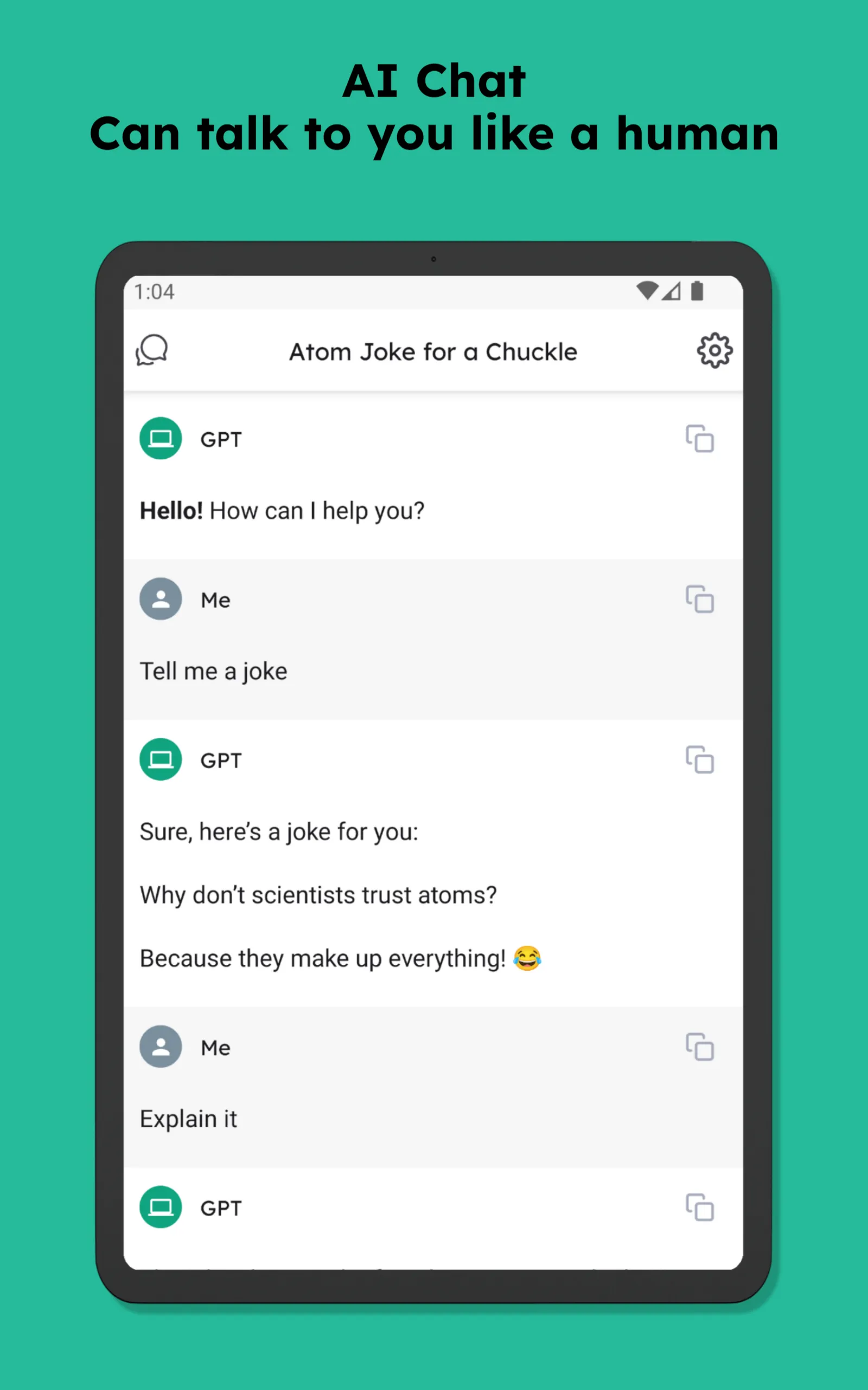 AI Chat - Smart Assistant | Indus Appstore | Screenshot