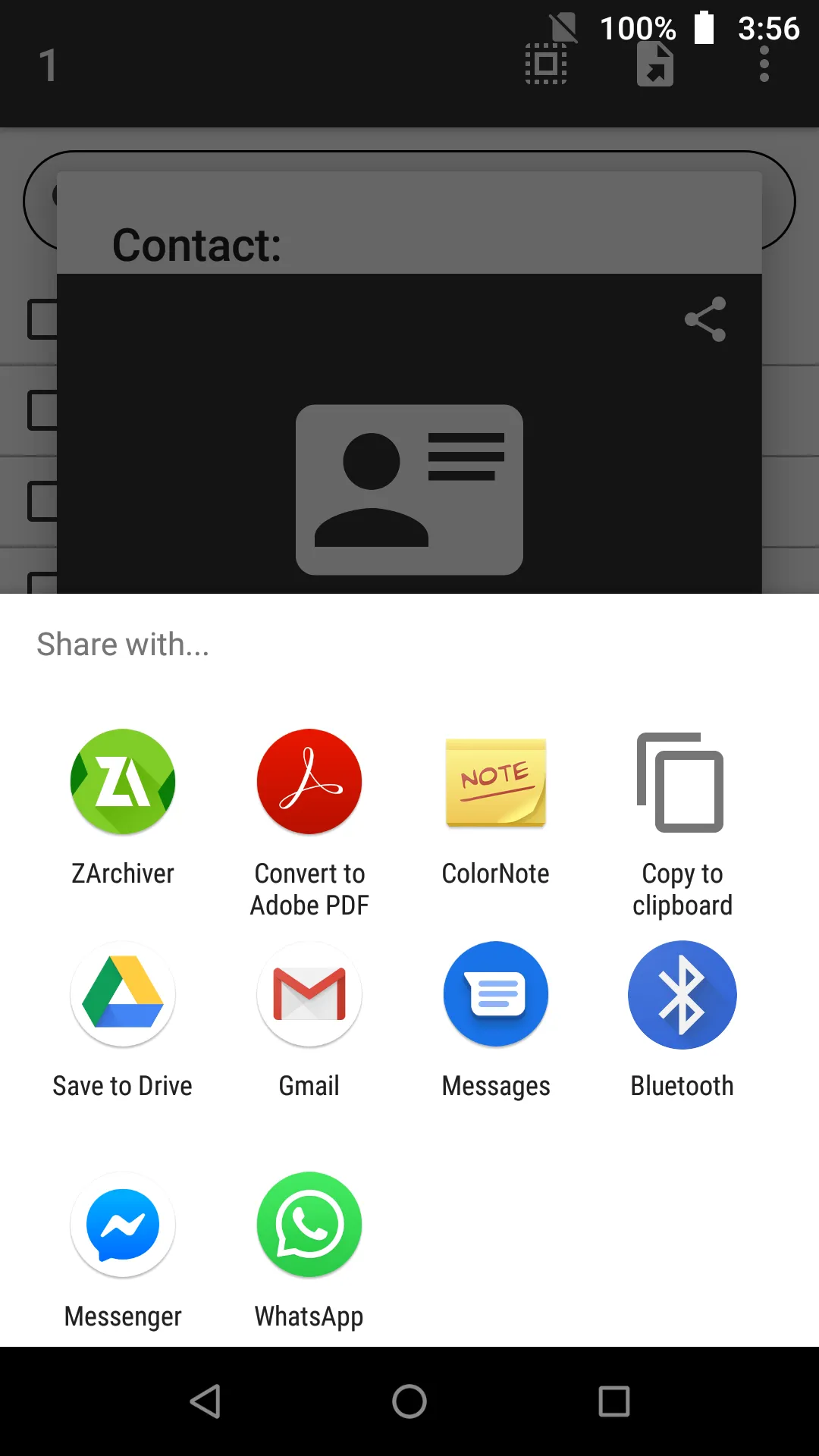 Share Contacts | Indus Appstore | Screenshot