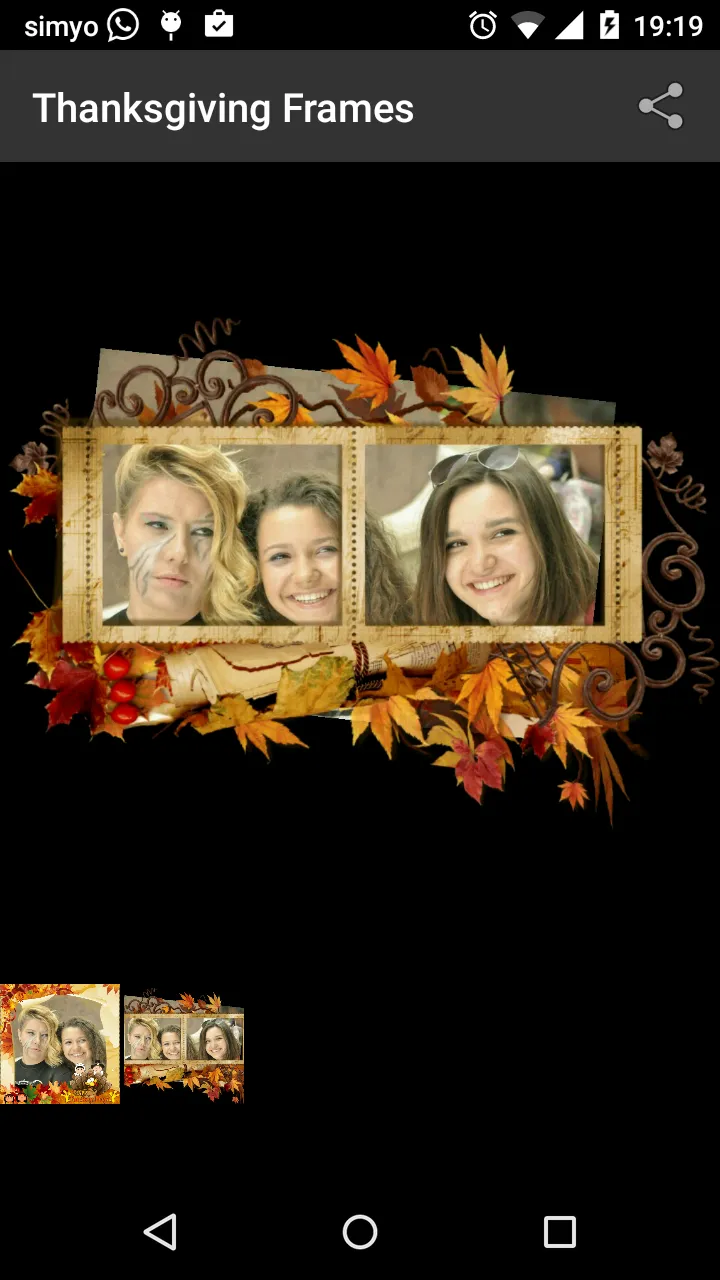 Thanksgiving photo Frames | Indus Appstore | Screenshot