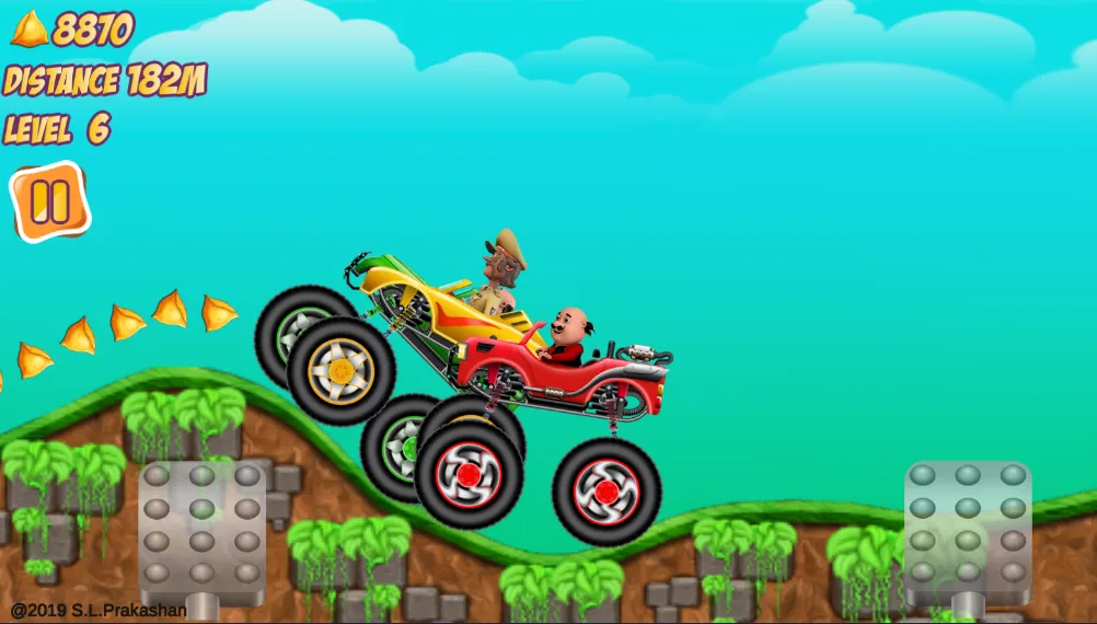 Motu Patlu Car Game 2 | Indus Appstore | Screenshot