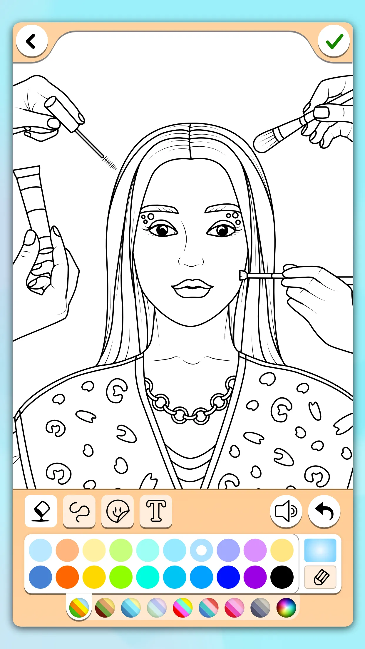 Fashion Coloring Pages | Indus Appstore | Screenshot