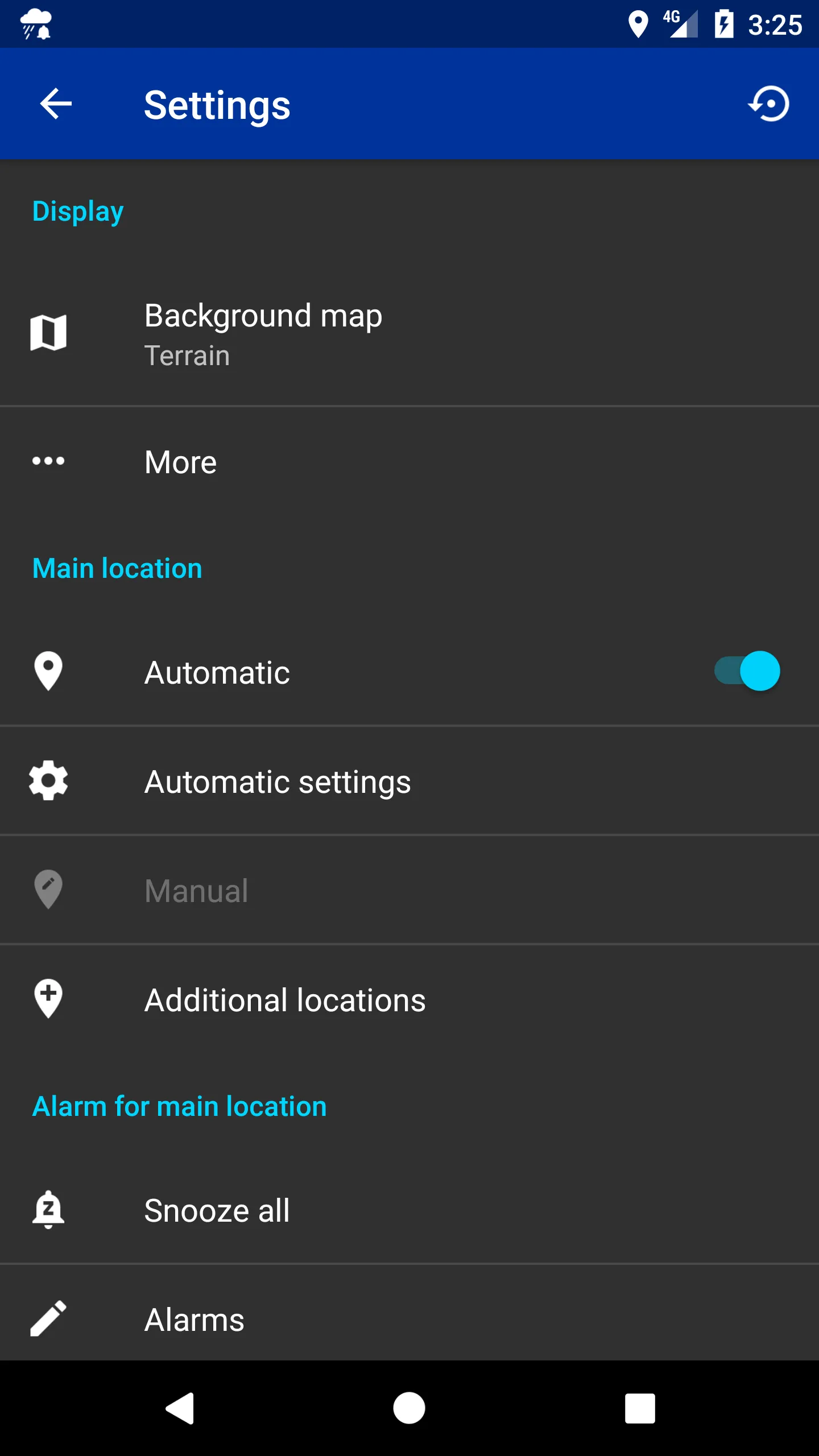 Rain Alarm | Indus Appstore | Screenshot