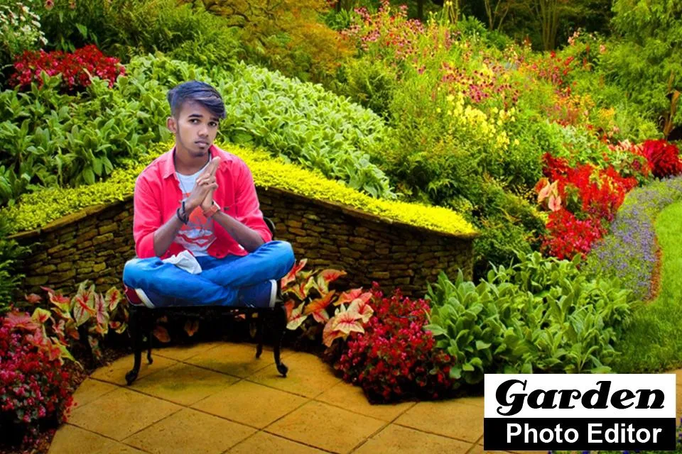 Garden Photo Editor | Indus Appstore | Screenshot