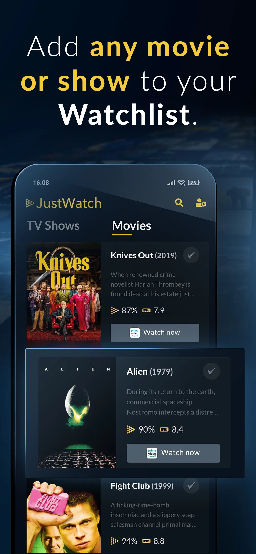 JustWatch - Streaming Guide | Indus Appstore | Screenshot