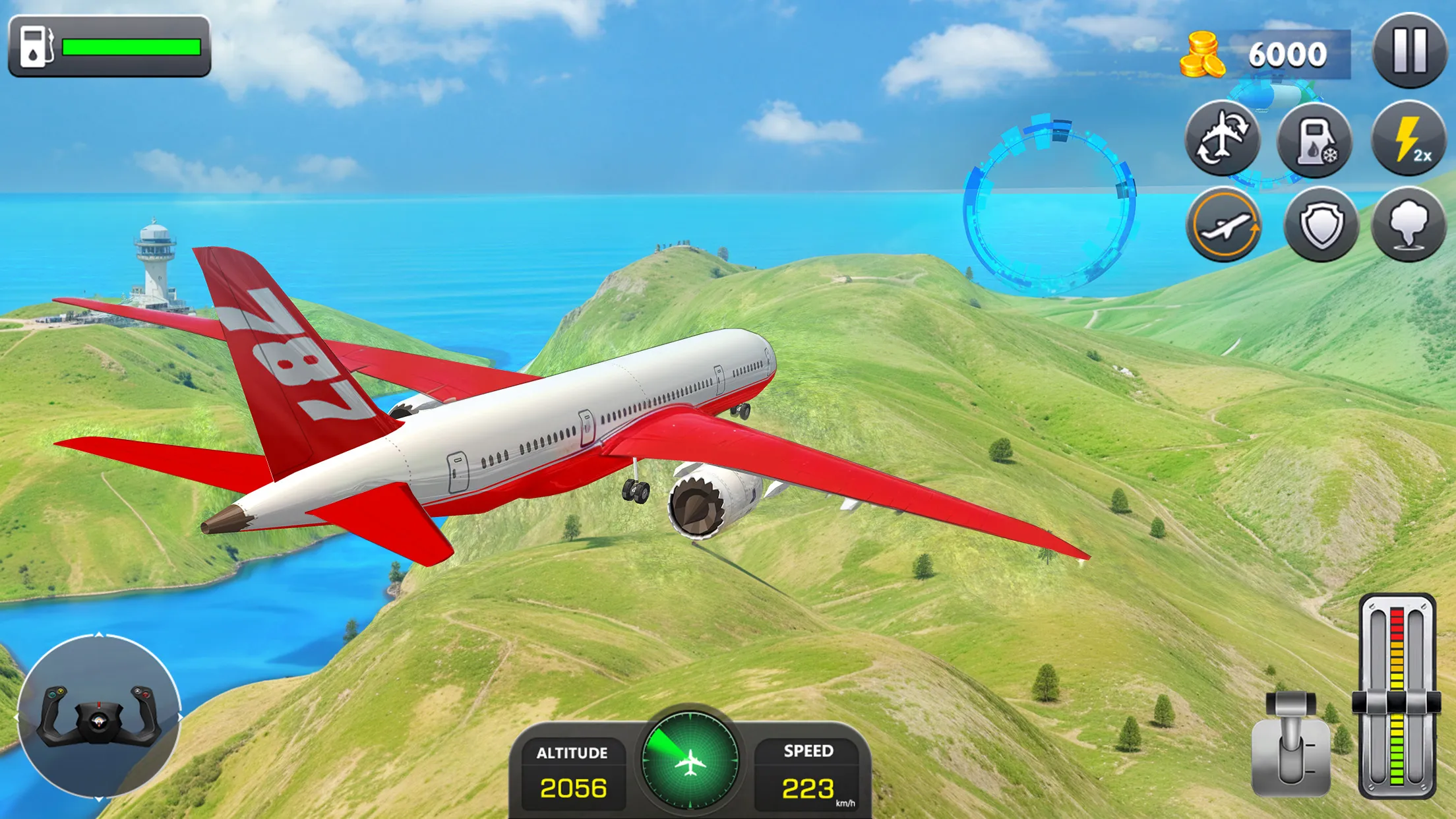 Flight Sim 3D: Airplane Games | Indus Appstore | Screenshot