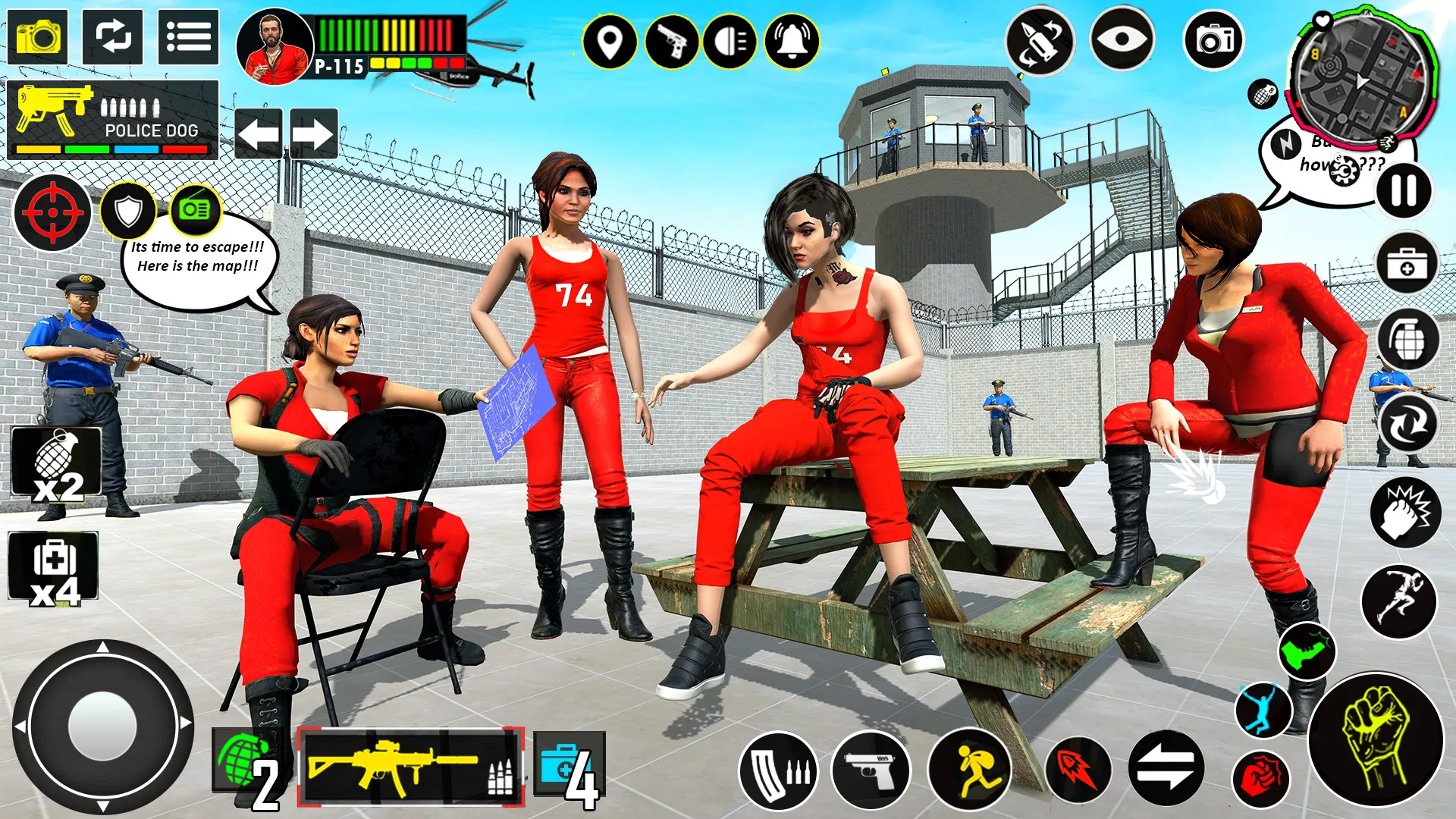 US Police Prison Escape Games | Indus Appstore | Screenshot