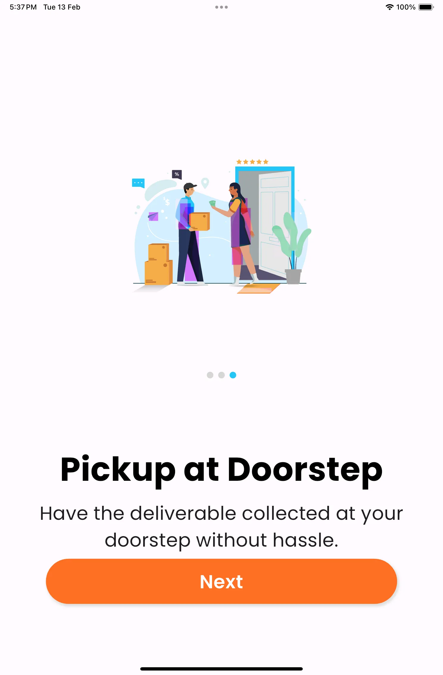 Three Parcel - Delivery | Indus Appstore | Screenshot