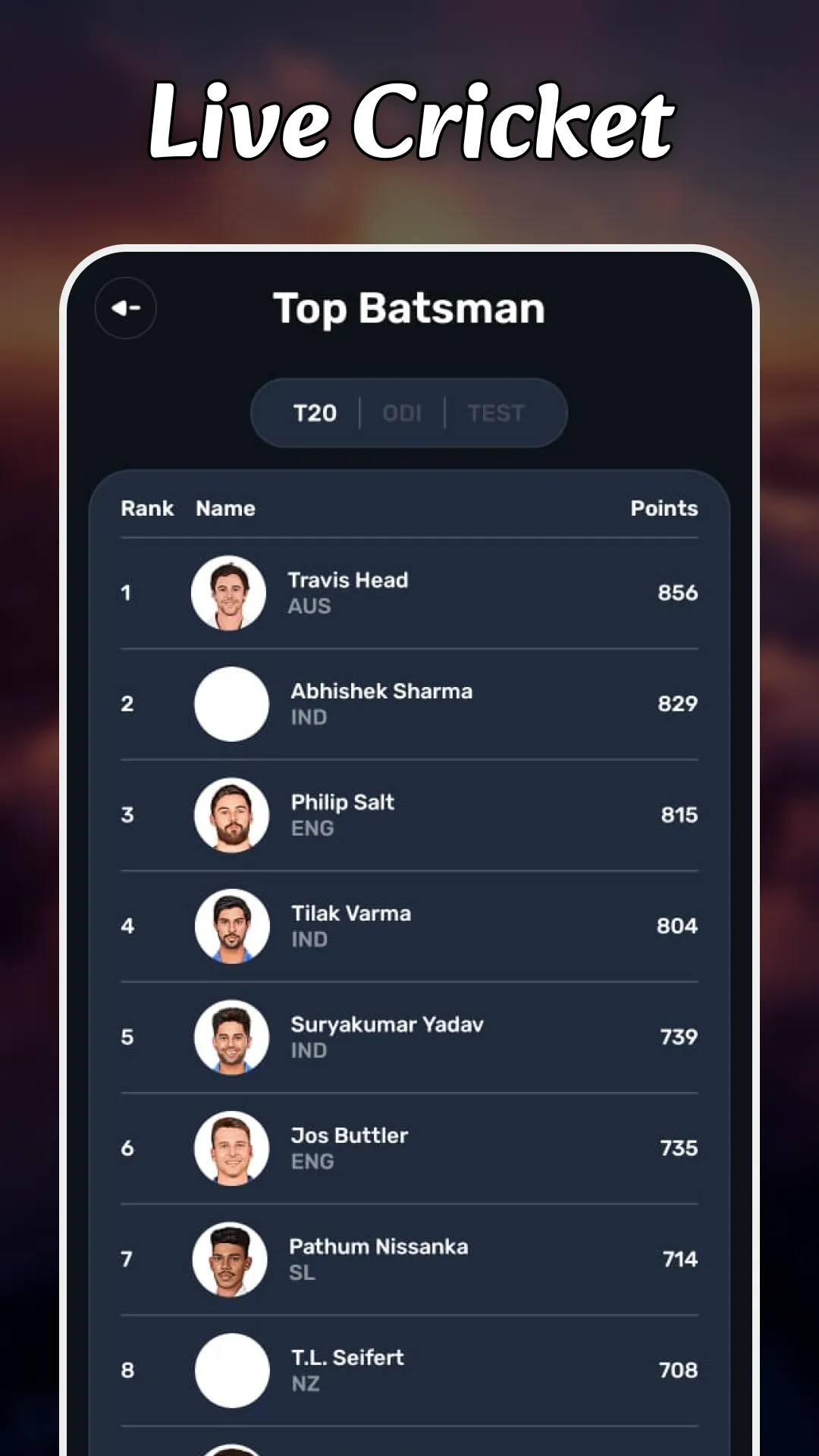 Cricket Update - Live Cricket | Indus Appstore | Screenshot