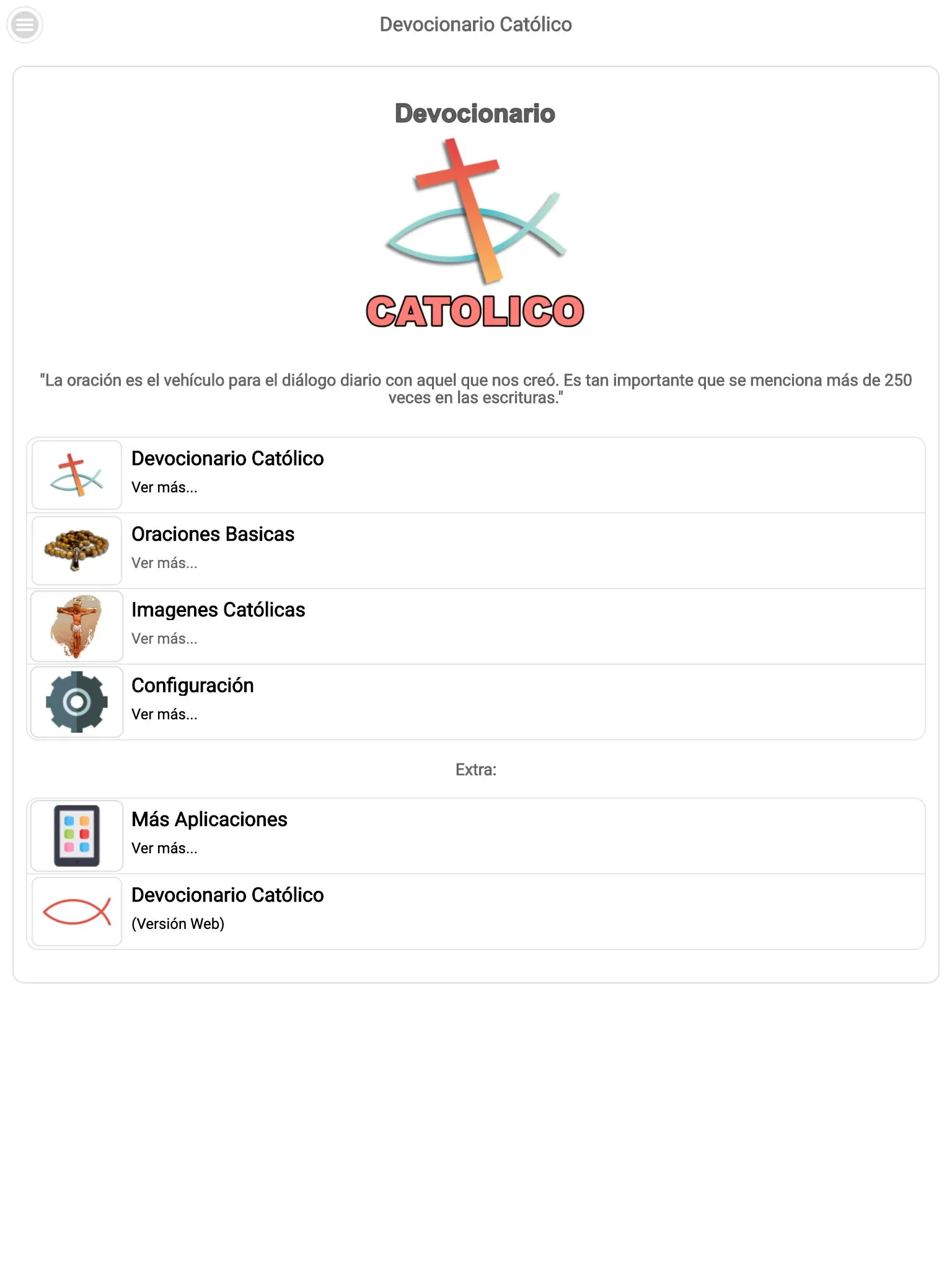 Devocionario Católico | Indus Appstore | Screenshot