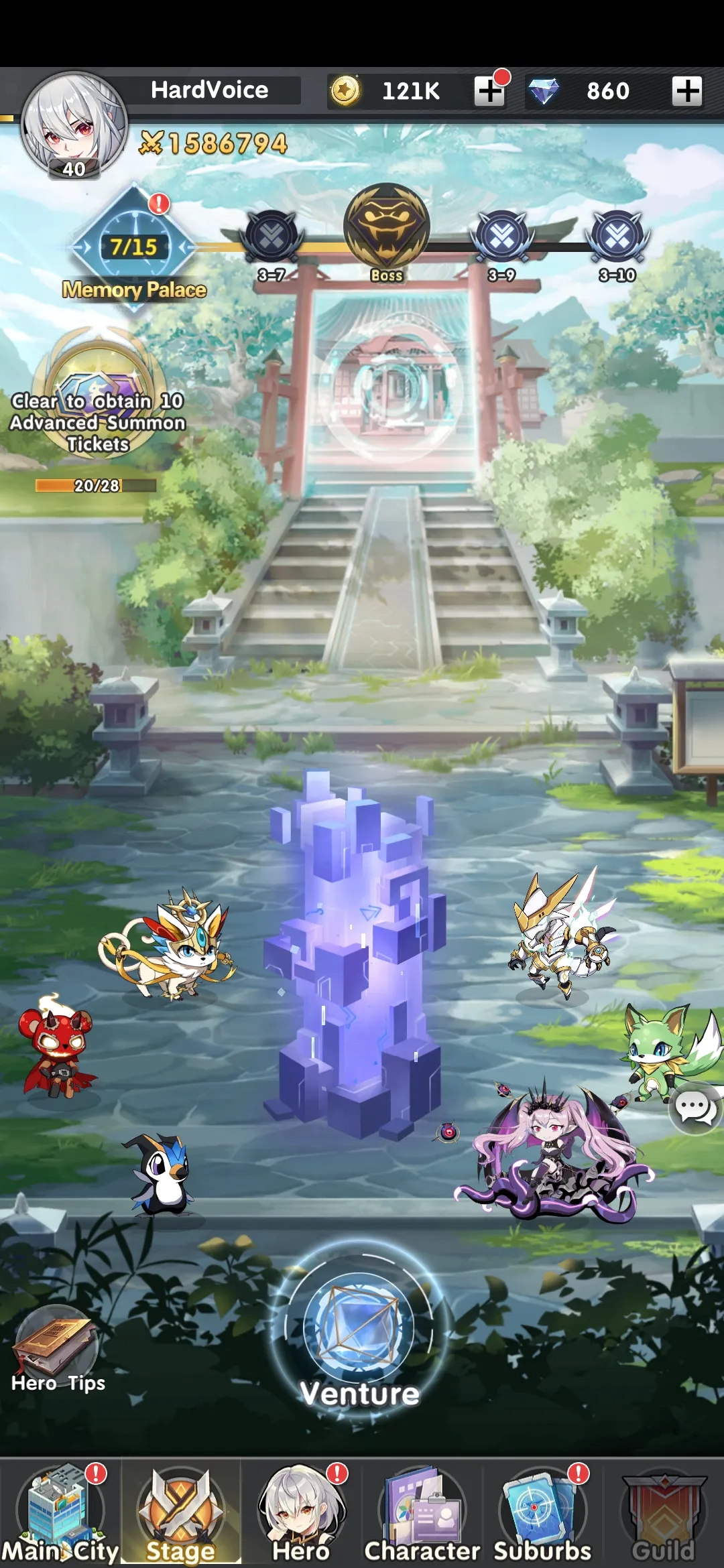 Girls Evo: Idle RPG | Indus Appstore | Screenshot