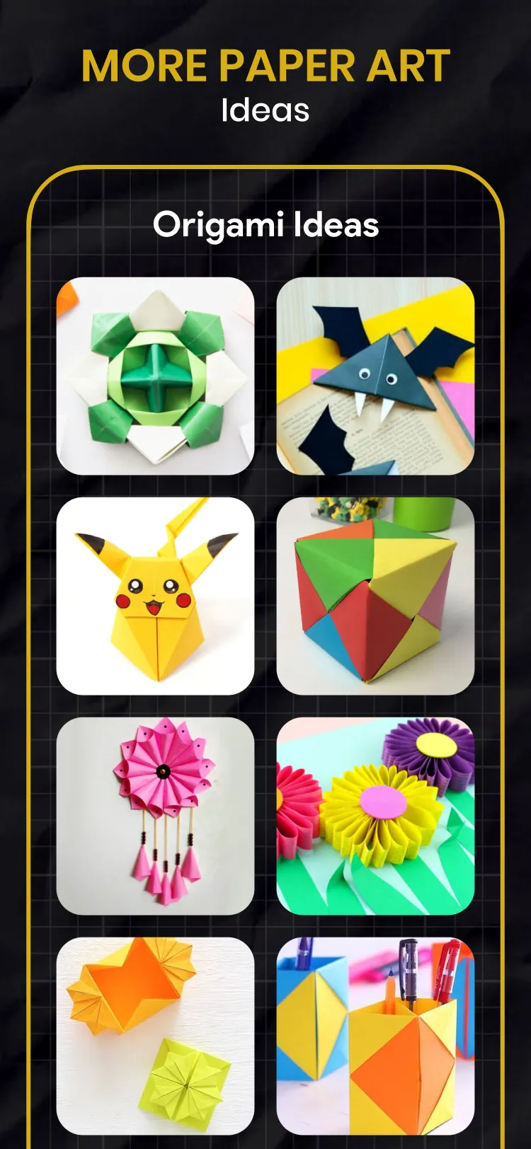 Origami Paper Craft Art | Indus Appstore | Screenshot